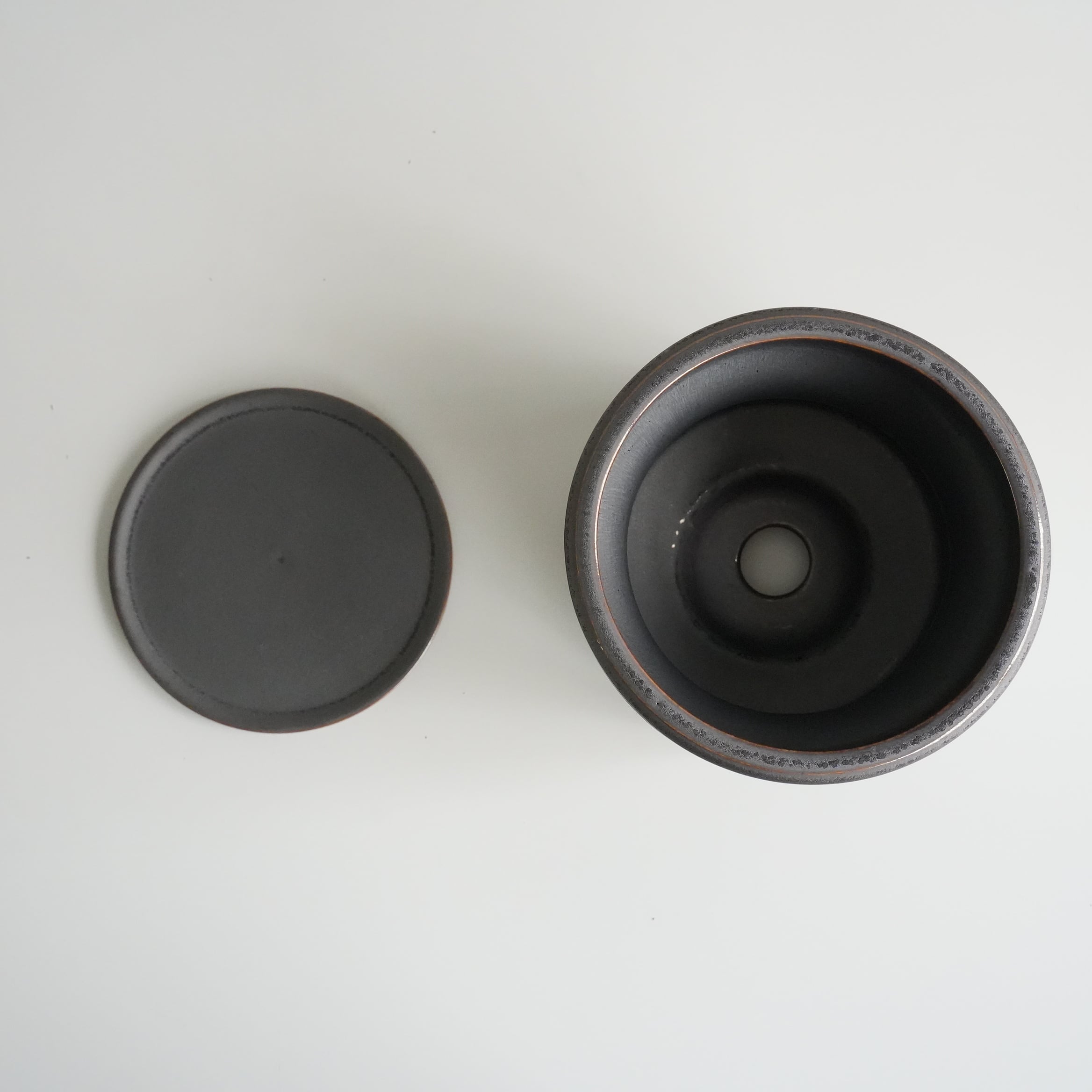 Alloy Pot & Saucer L