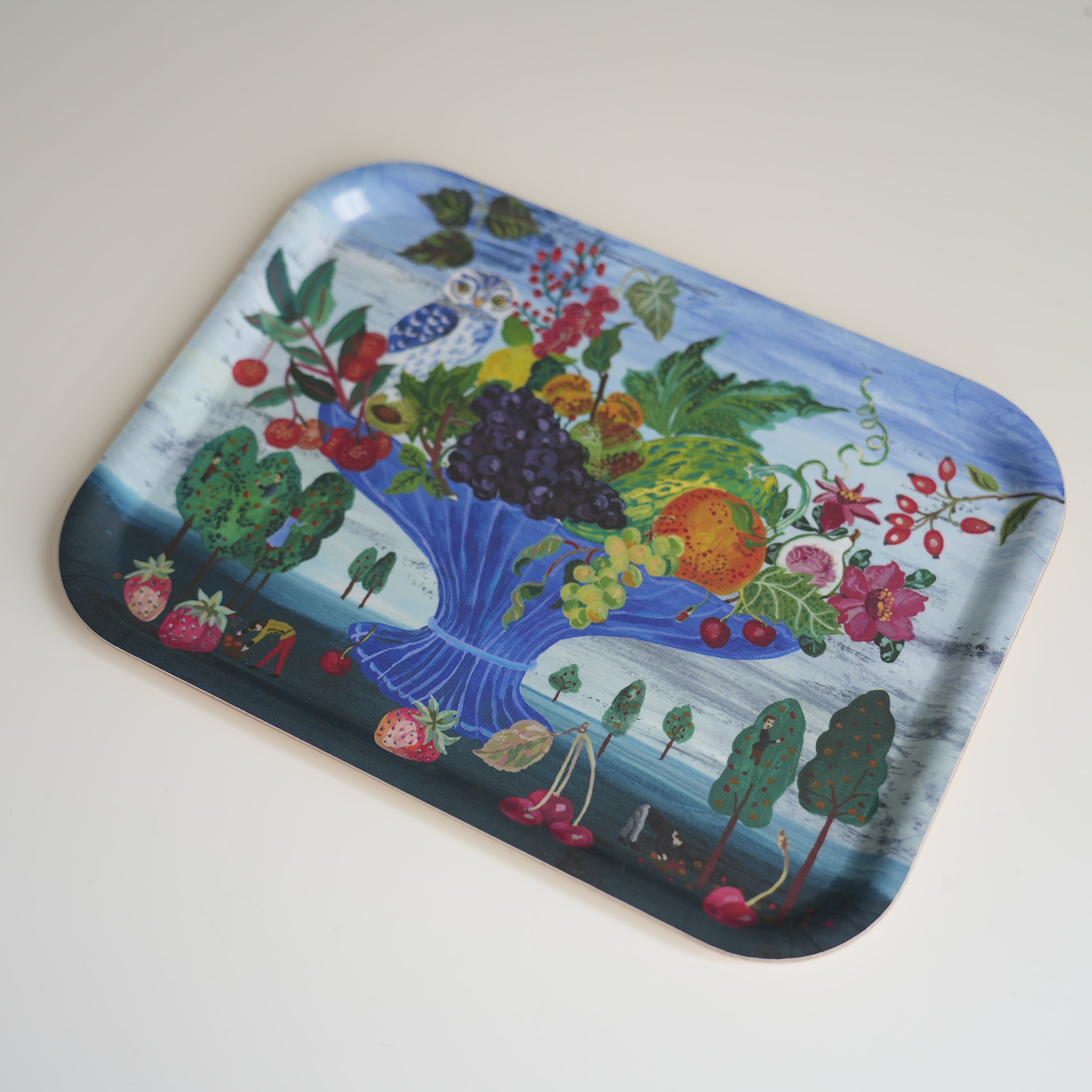 Nathalie Lete The owl and the fruit bowl Tray