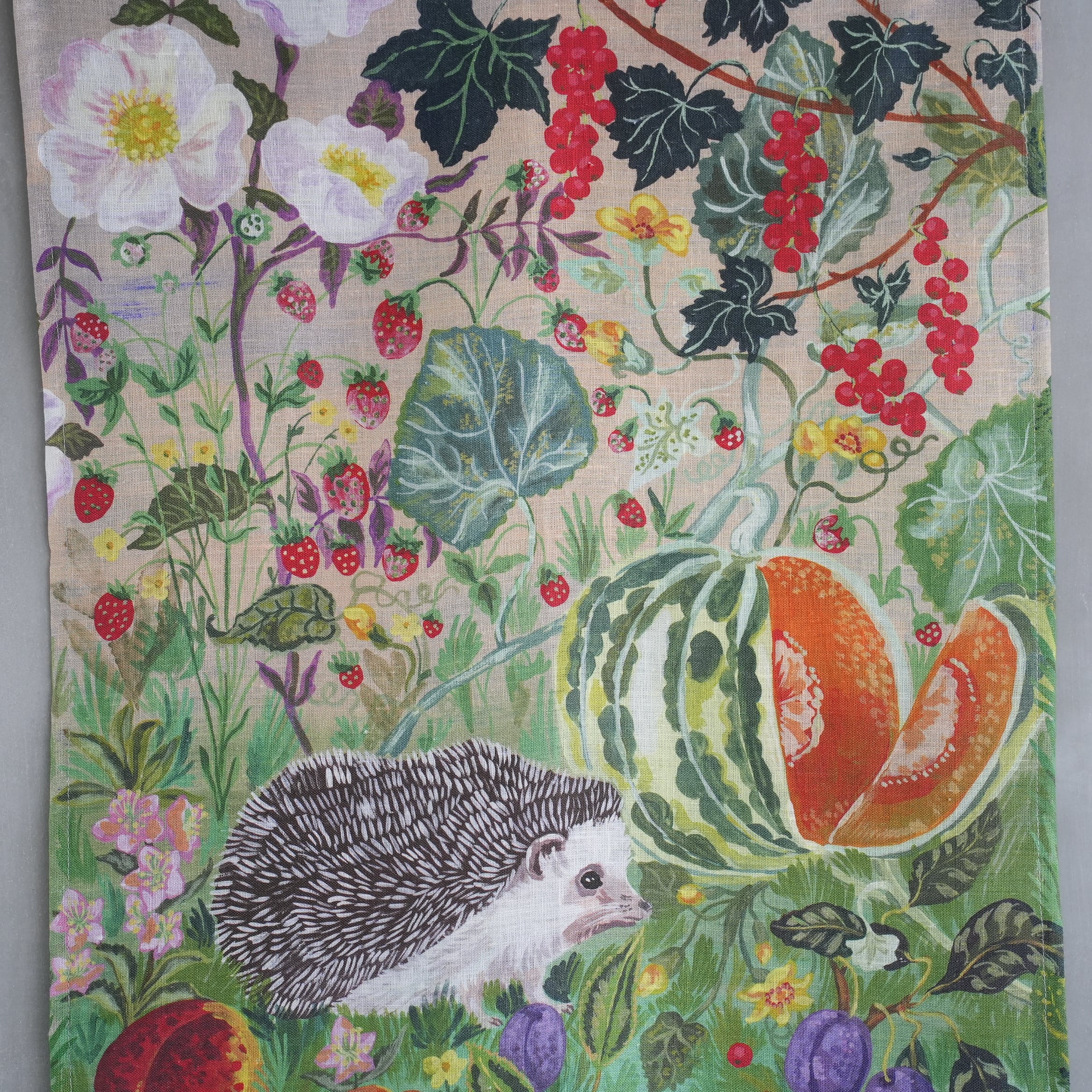 Nathalie Lete Mes Amis Du Potager Tea Towel