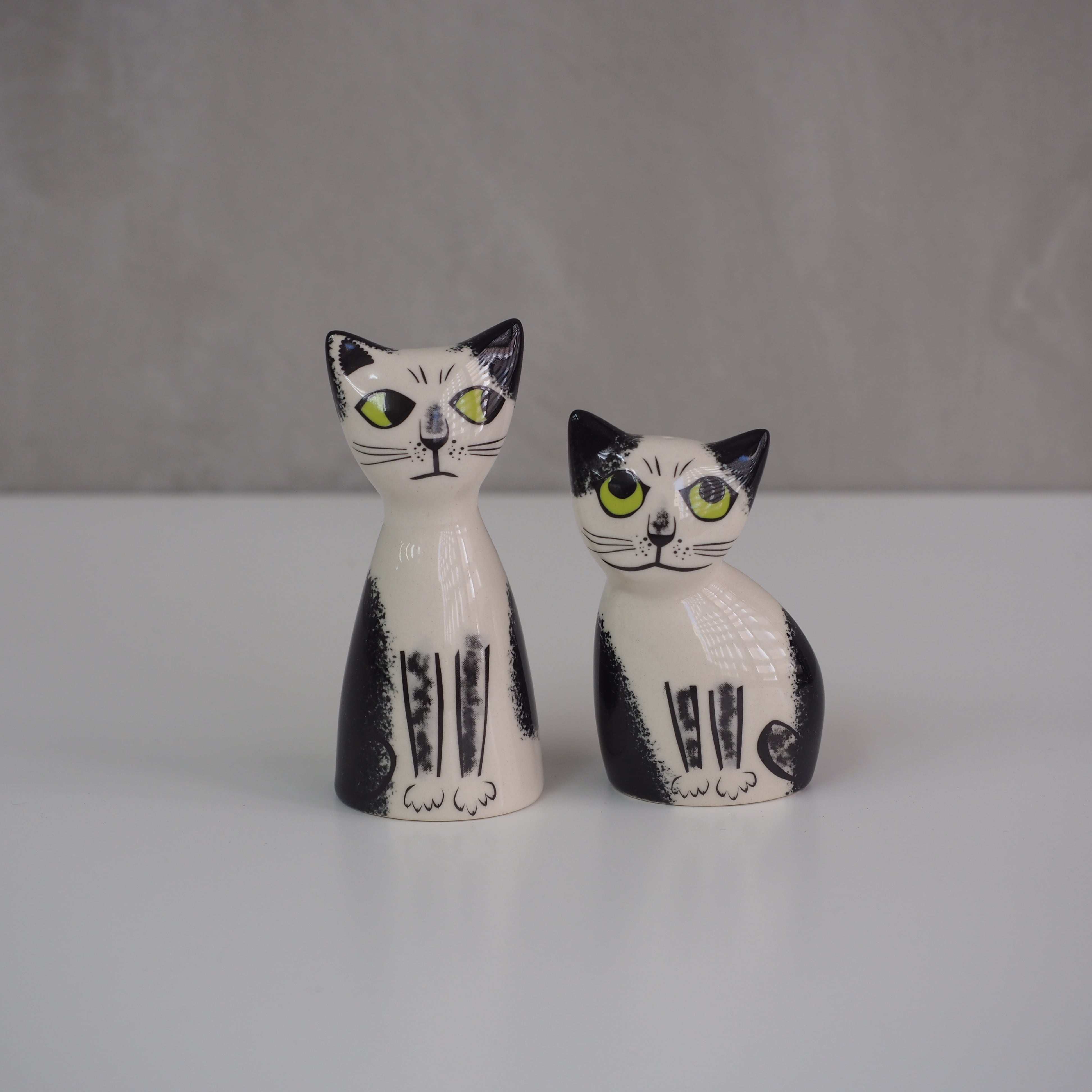 Hannah Turner Salt & Pepper Black & White Cat