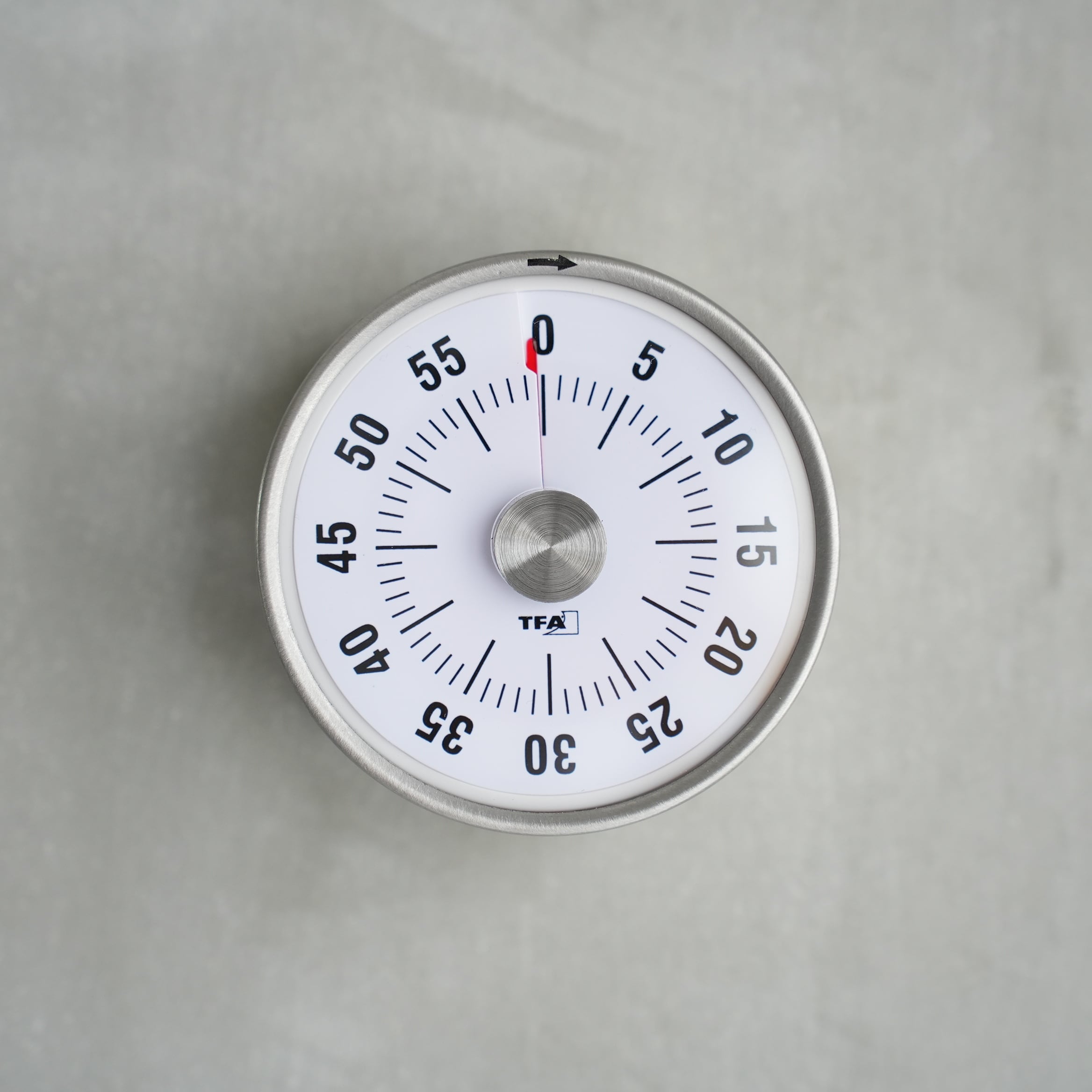 Analogue Kitchen Timer 38.1028 White