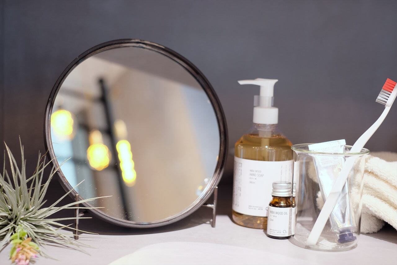 ROUND MIRROR S (Iron Frame)