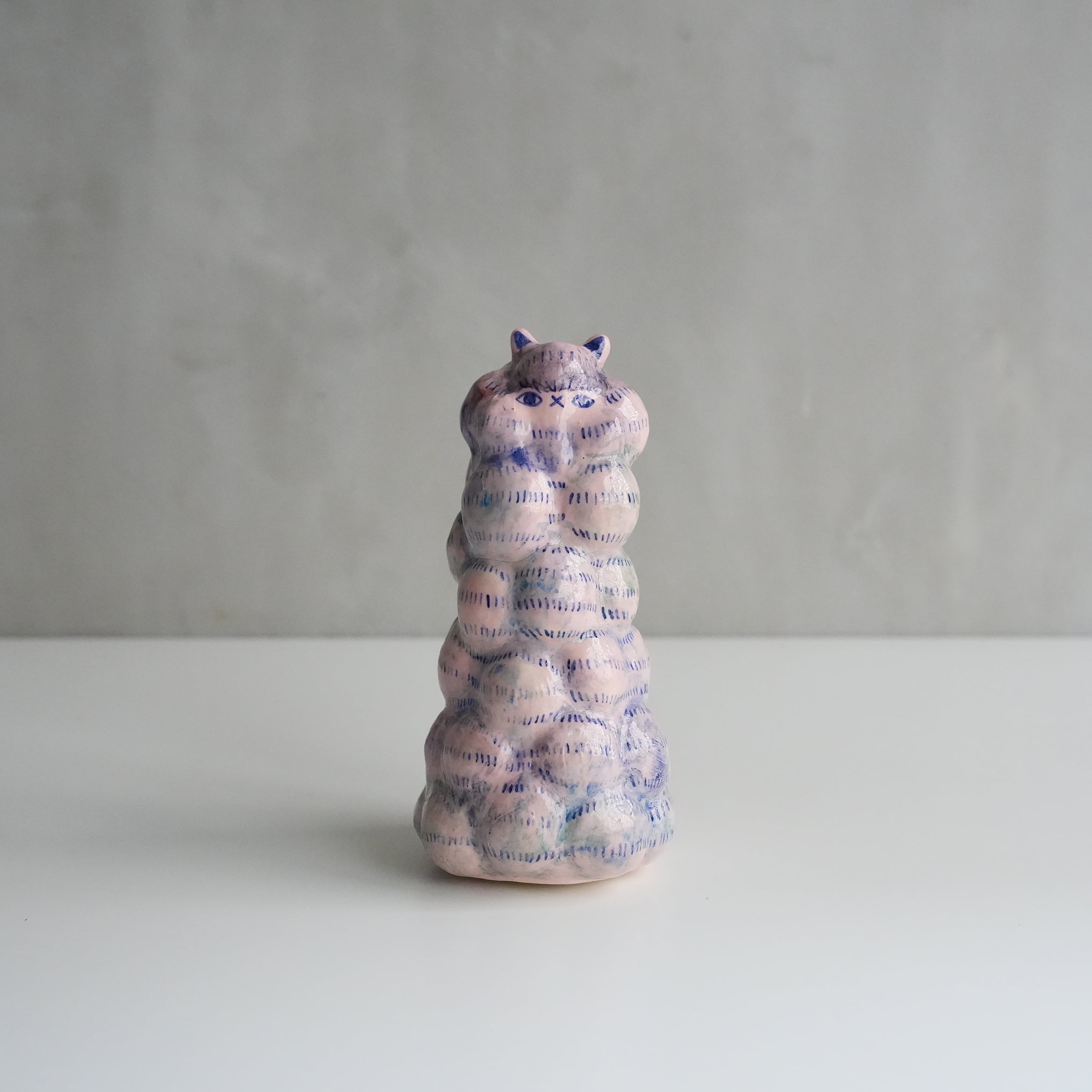 Cat Single Flower Vase C