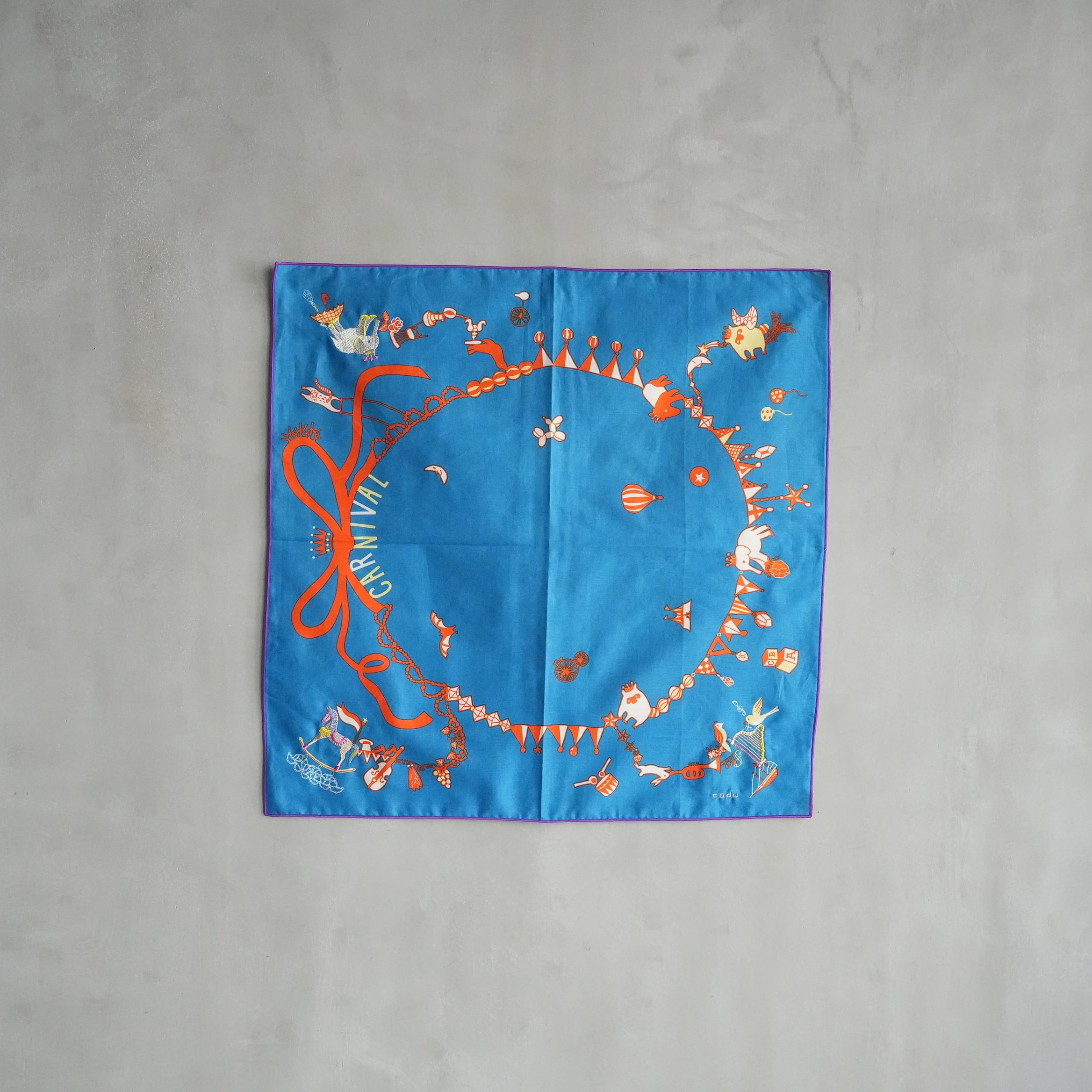 KODUE HIBINO Handkerchief CARNIVAL