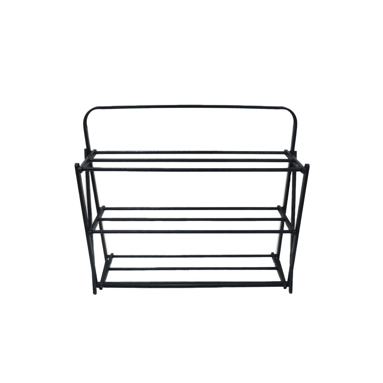 FOLDABLE SHOES RACK HAMMERTONE Black