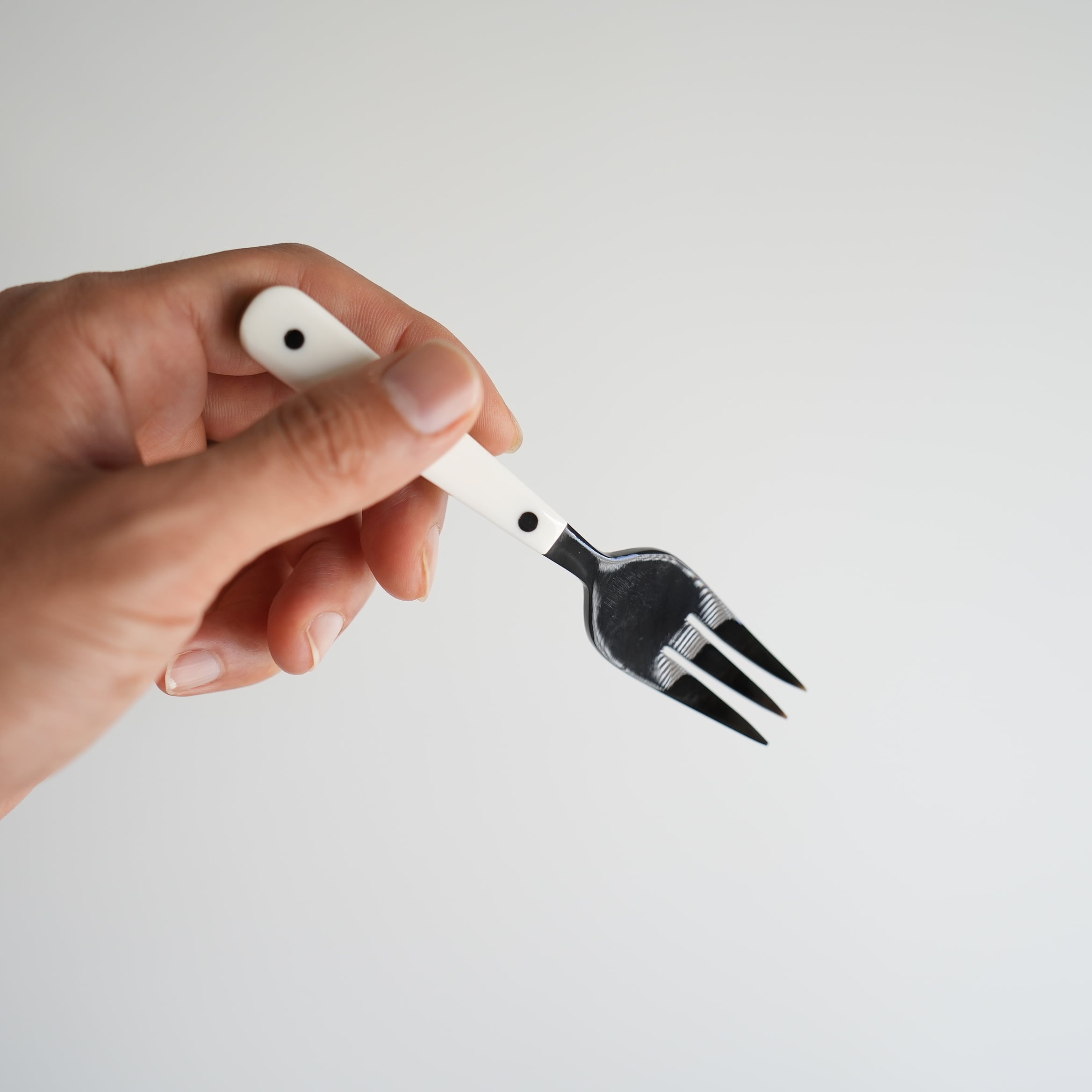 Sarah Petherick Chunky Fork BK/WH