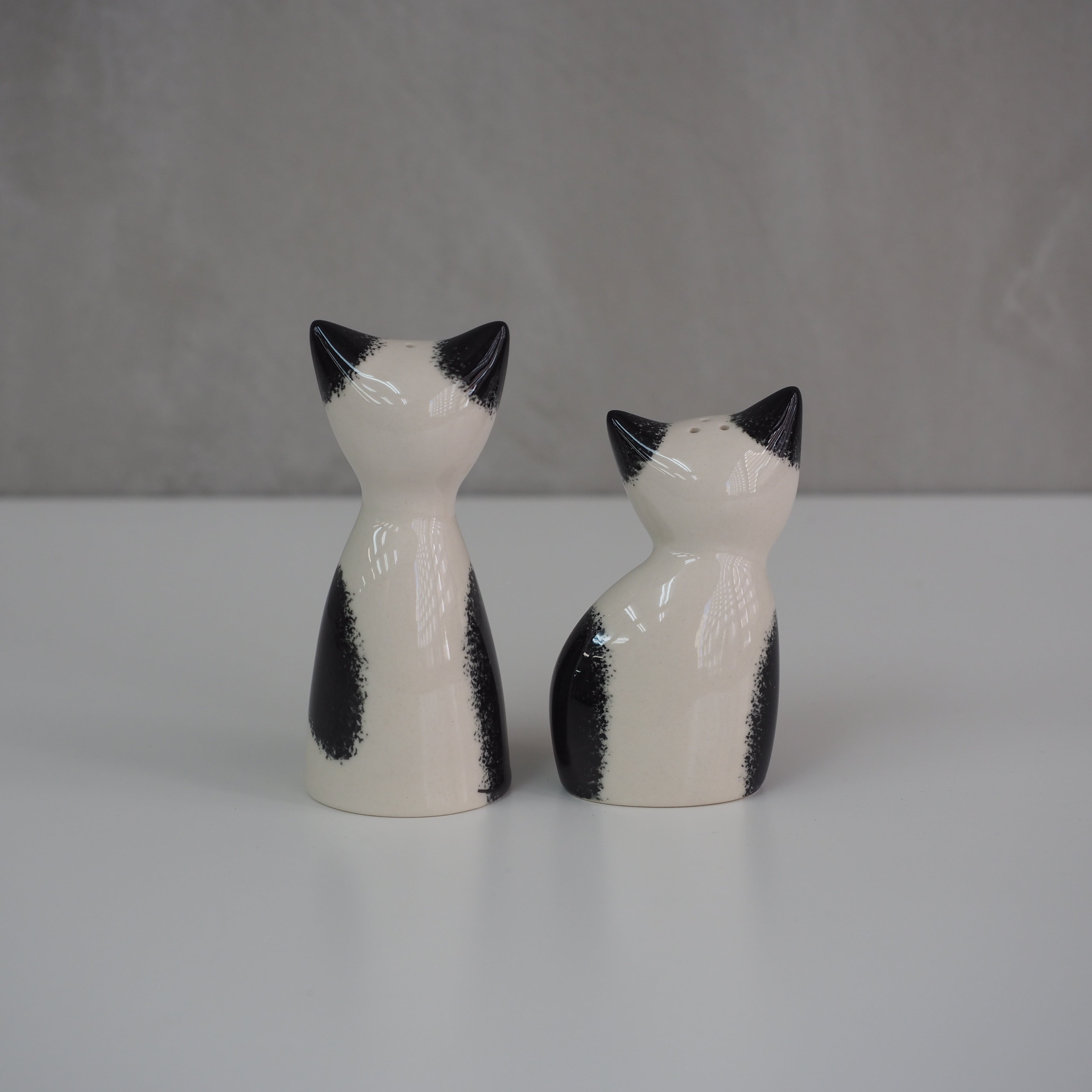 Hannah Turner Salt & Pepper Black & White Cat