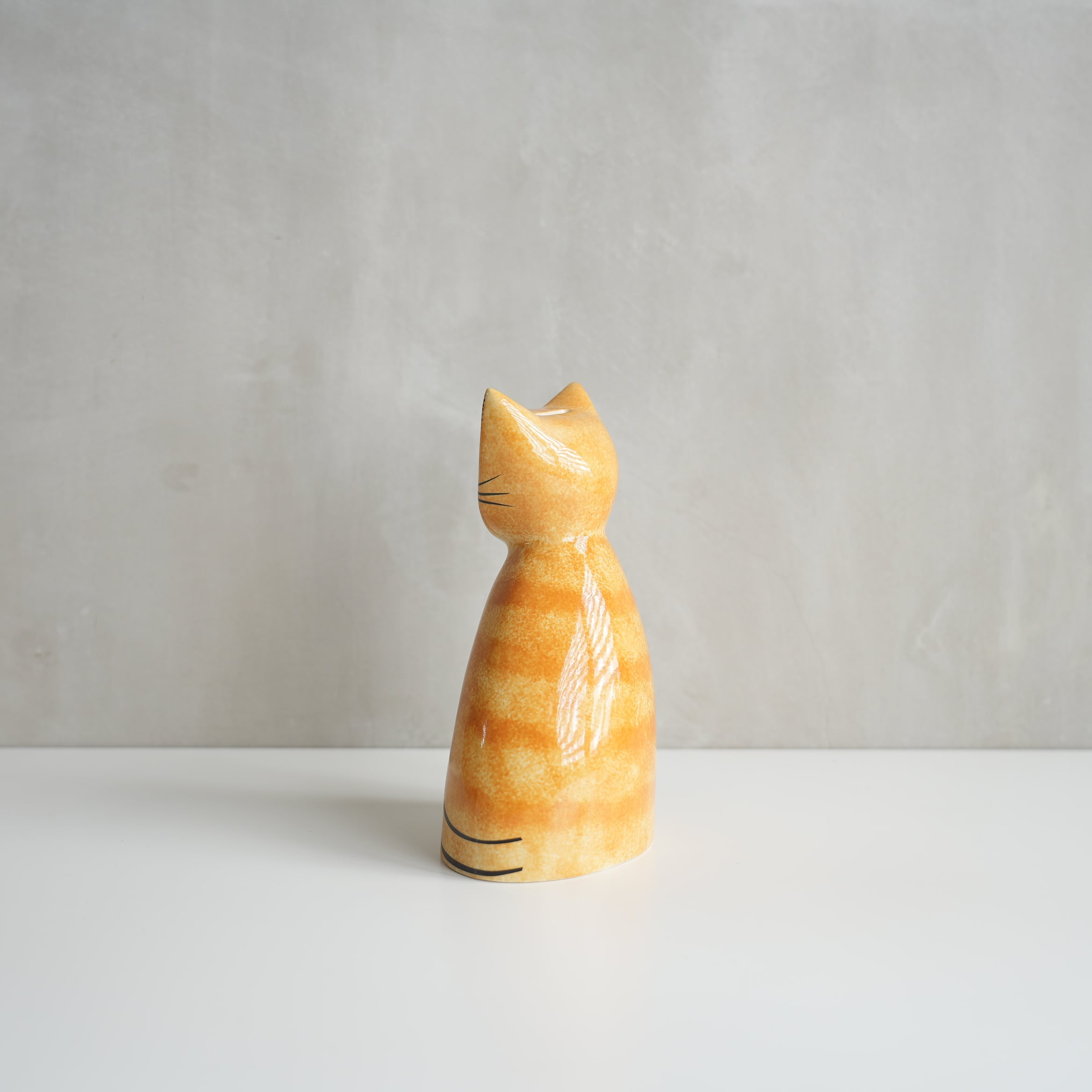Hannah Turner Money Box Cat Yellow