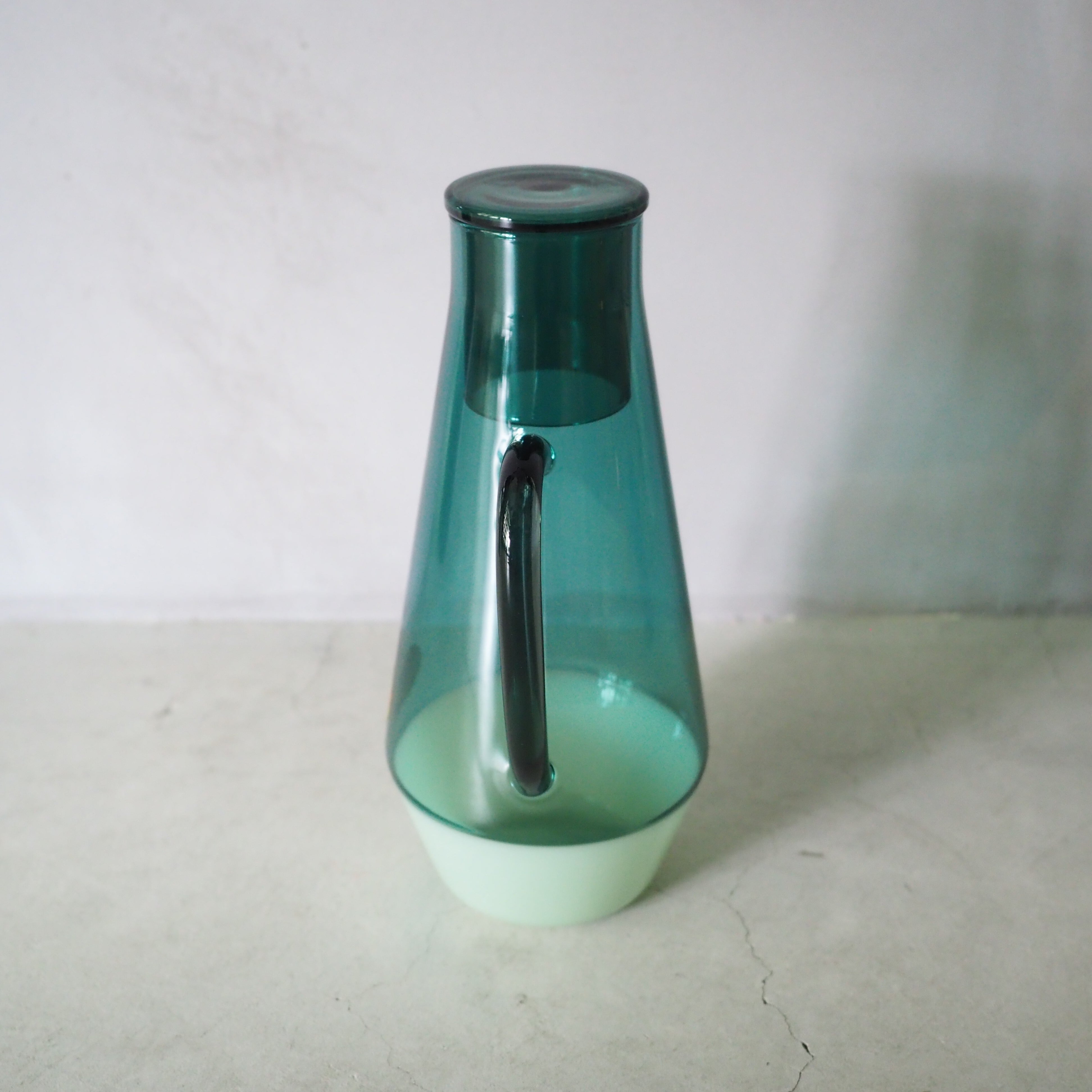 TWO TONE CARAFE Green