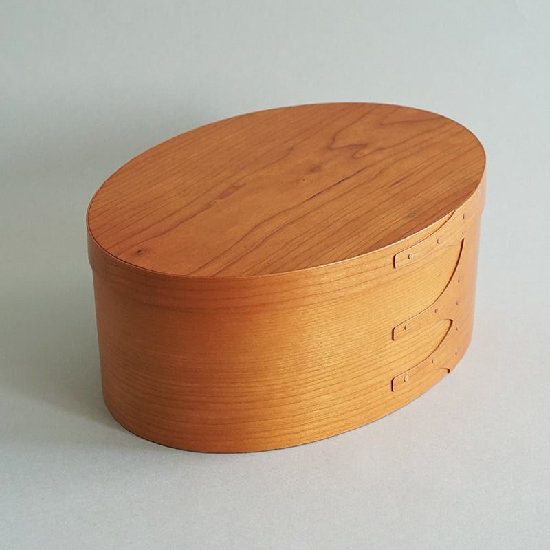 Shaker Oval Box Medium Natural