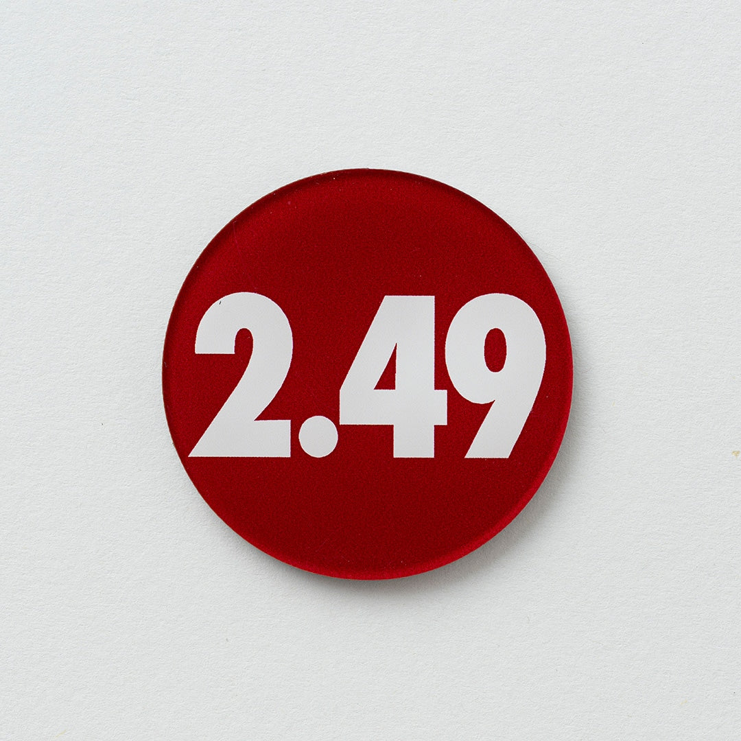 Analog Hunter Price Tag Magnet