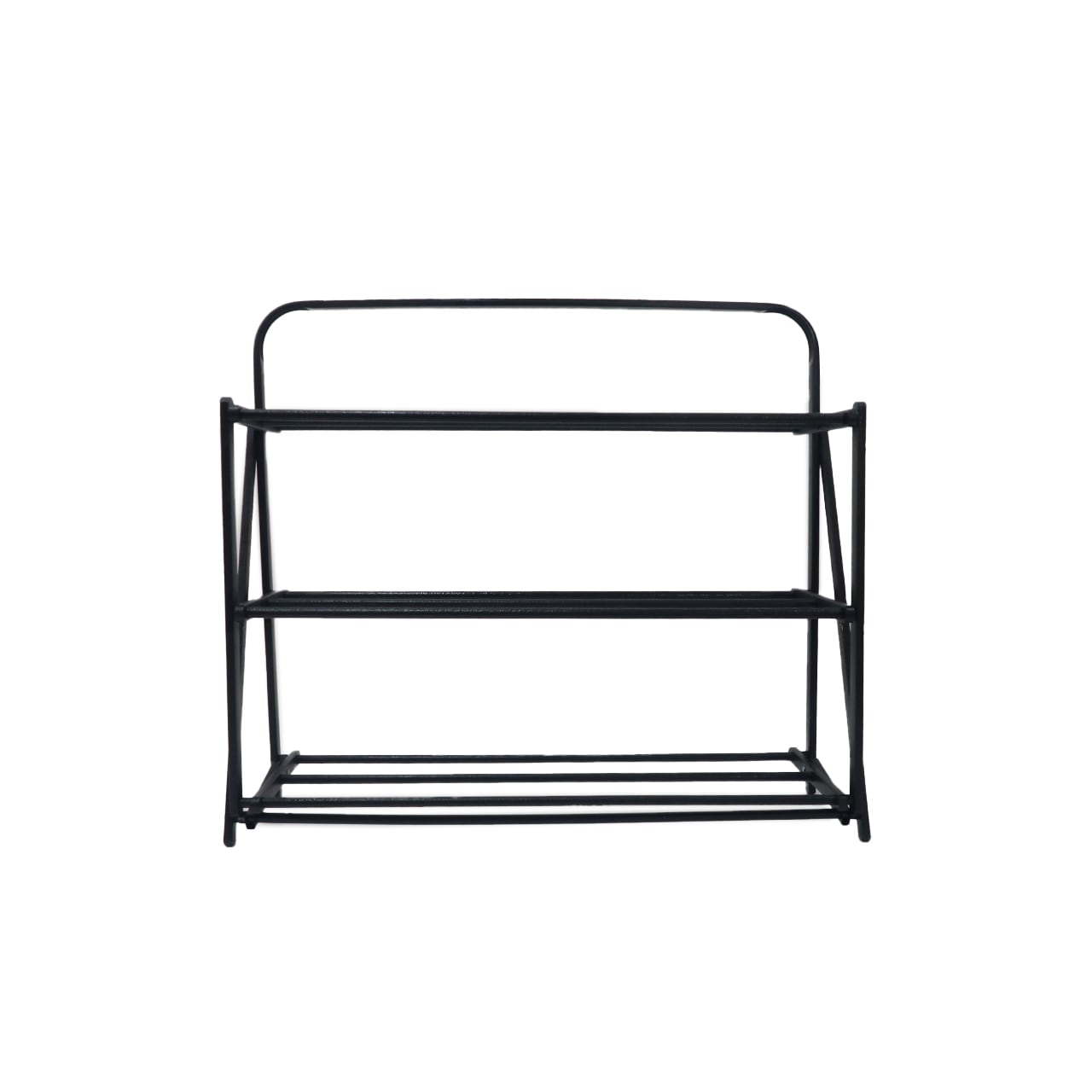 FOLDABLE SHOES RACK HAMMERTONE Black