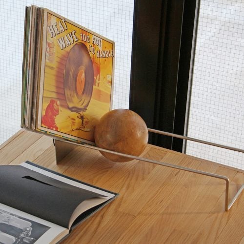 Slope Book End Silver