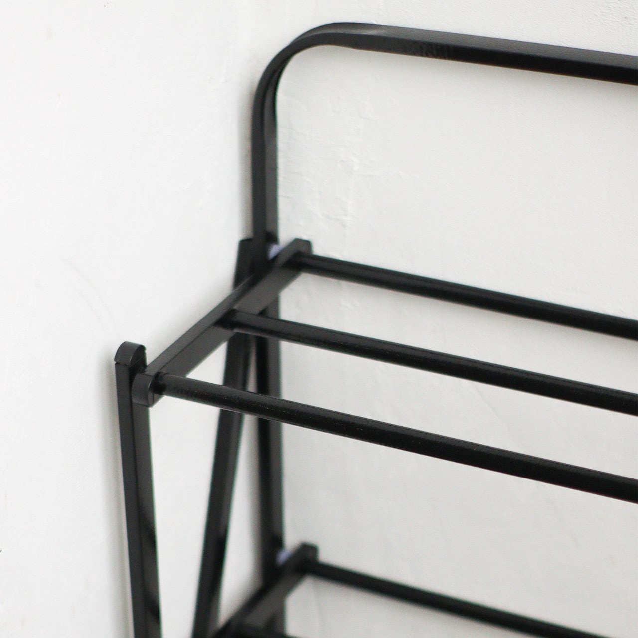 FOLDABLE SHOES RACK HAMMERTONE Black