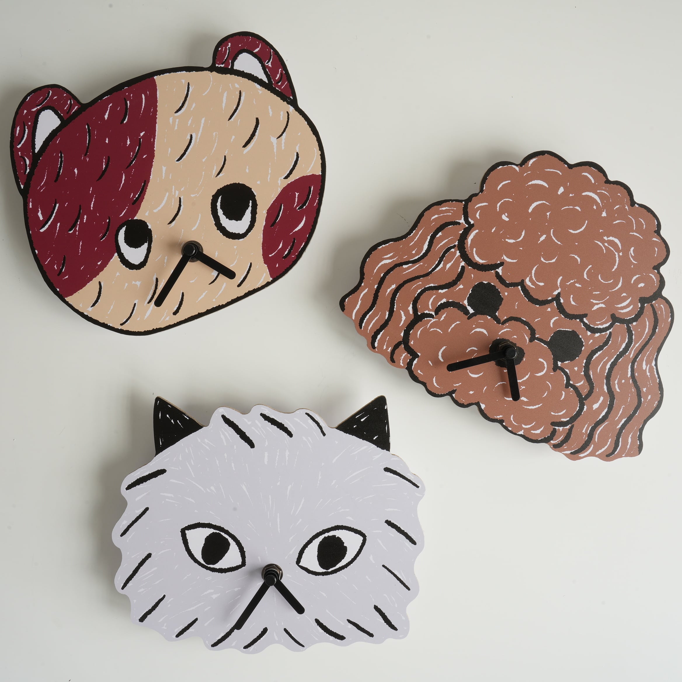 Yamabatosha Diecut Clock Fuwa