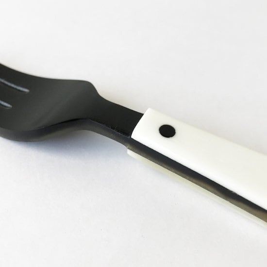 Sarah Petherick Chunky Fork BK/WH