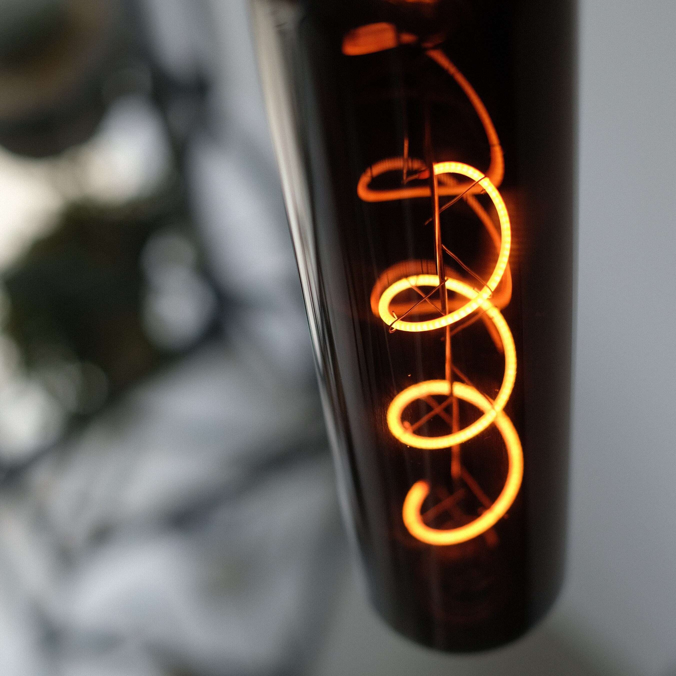 Edison Bulb LED Noir BIG TUBE