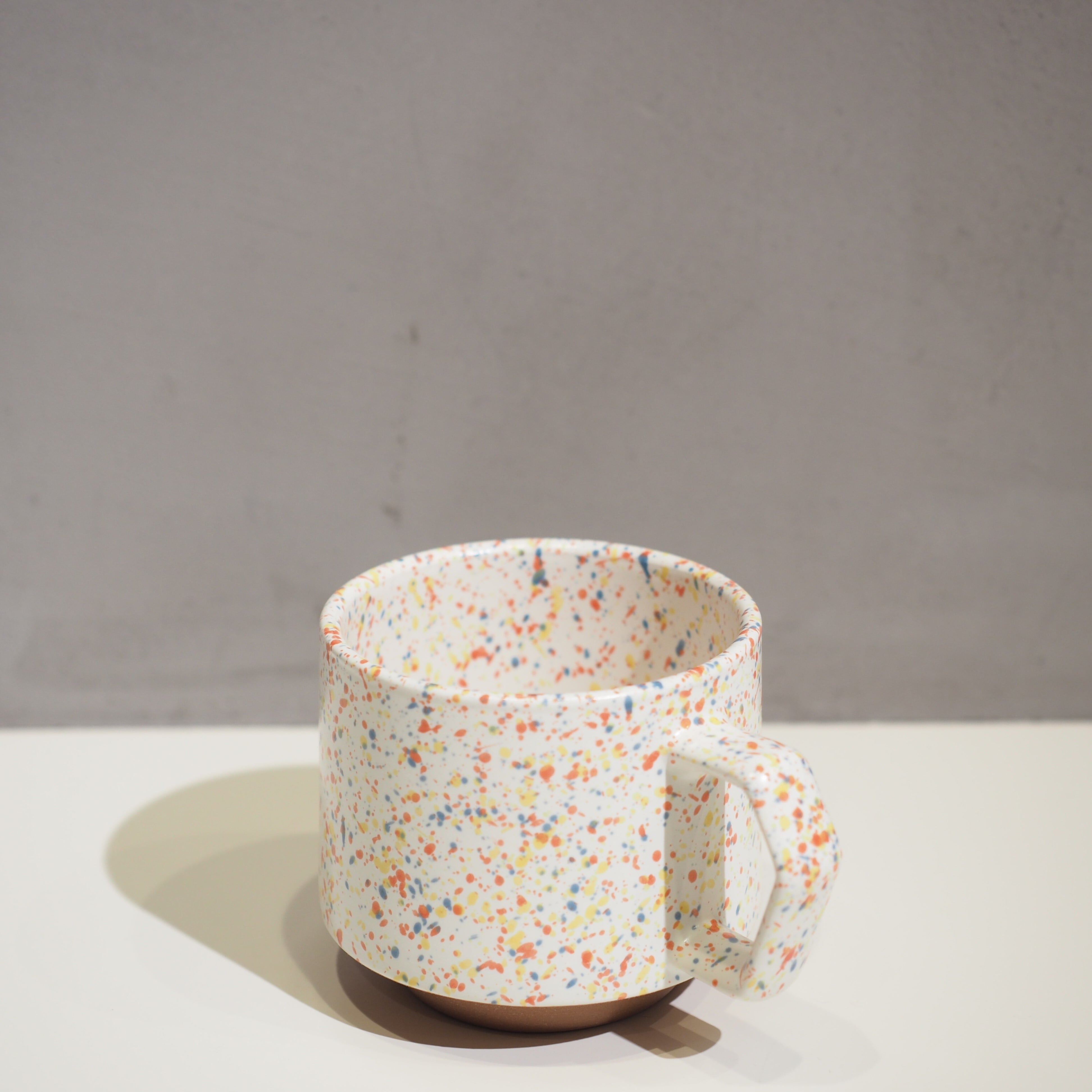 CHIPS Stacking Mug SPLASH White × Orange