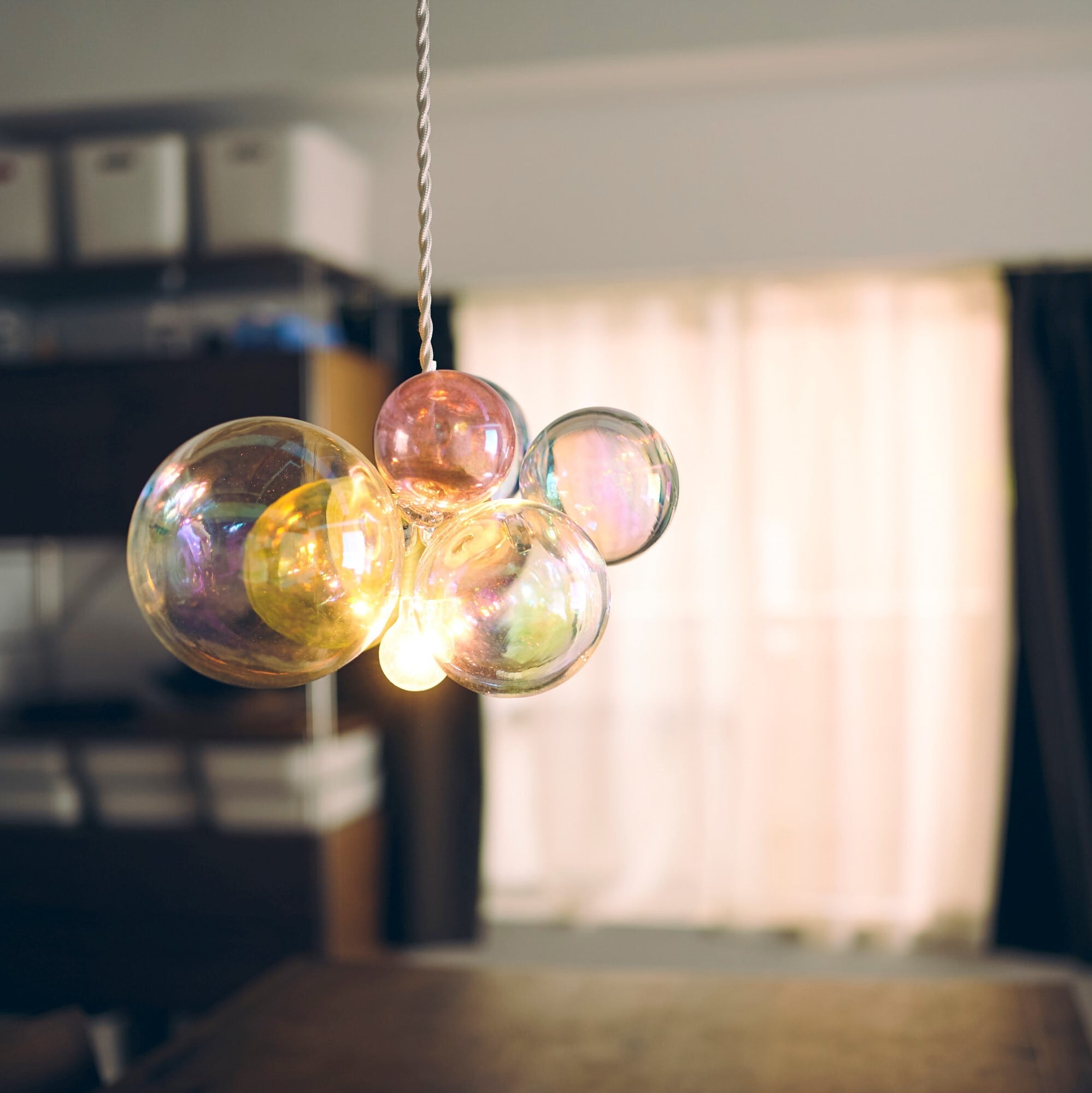 Bubble Lamp L Multicolor