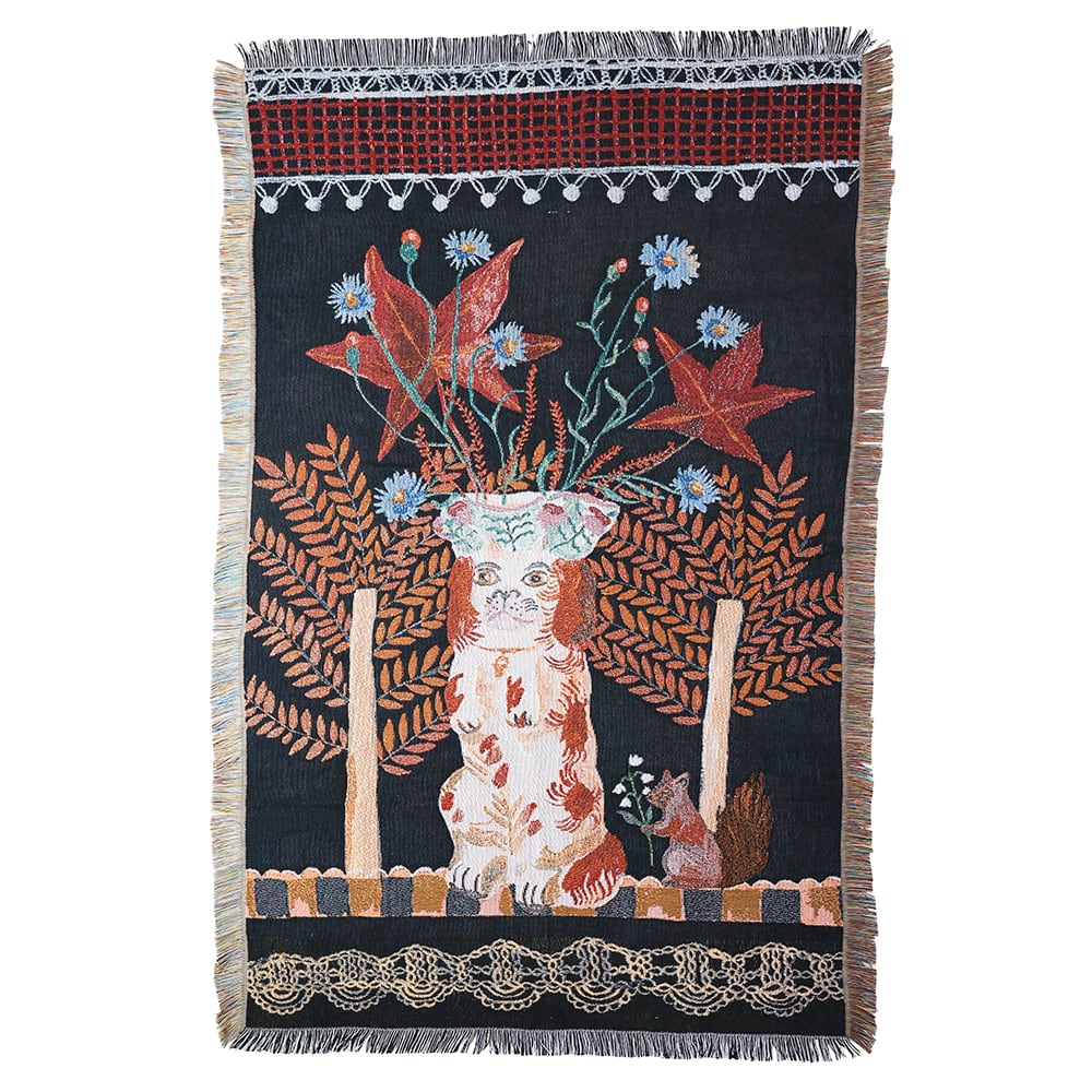 Nathalie Lete Tapestry Rug Dog