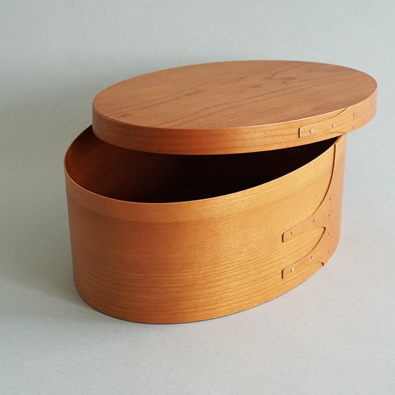 Shaker Oval Box Medium Natural