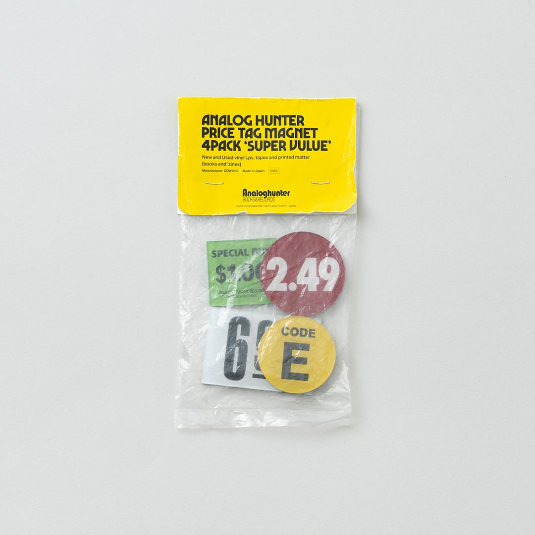 Analog Hunter Price Tag Magnet