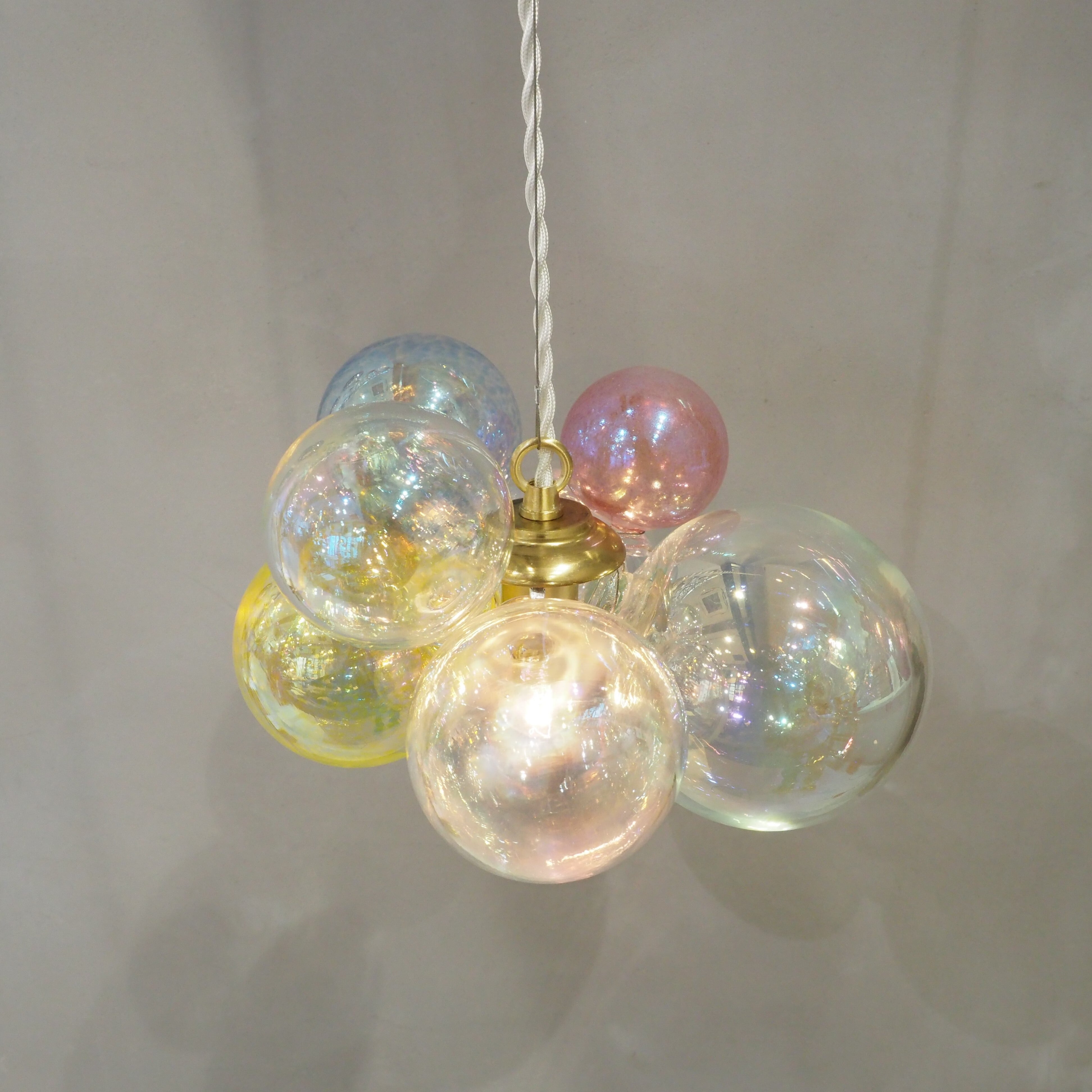 Bubble Lamp L Multicolor