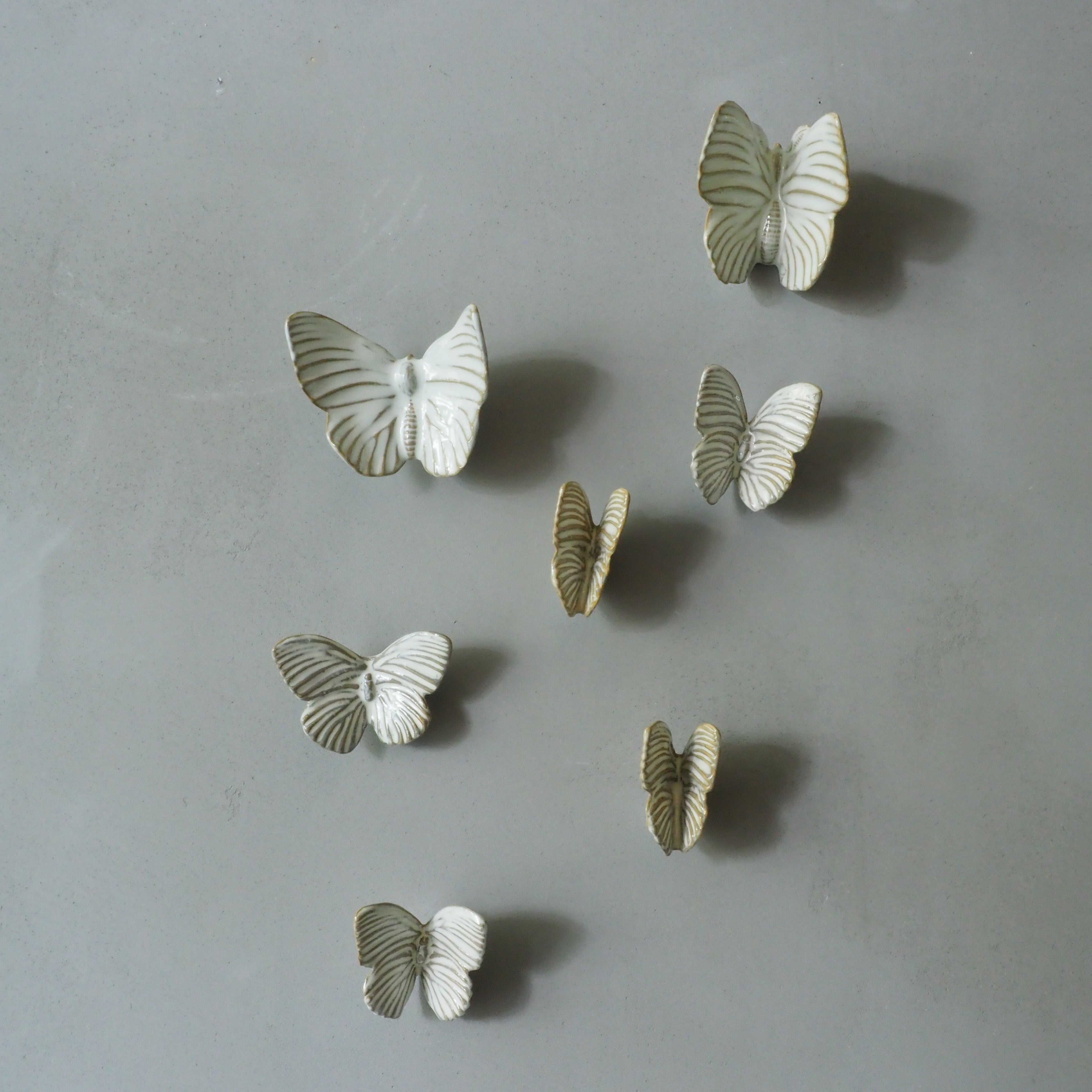 Mini Butterfly I White BF-004-05