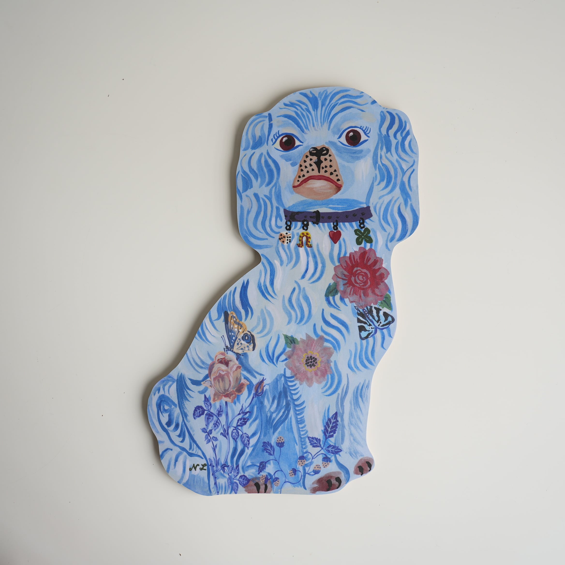 Nathalie Lete Blue Dog Serving Board