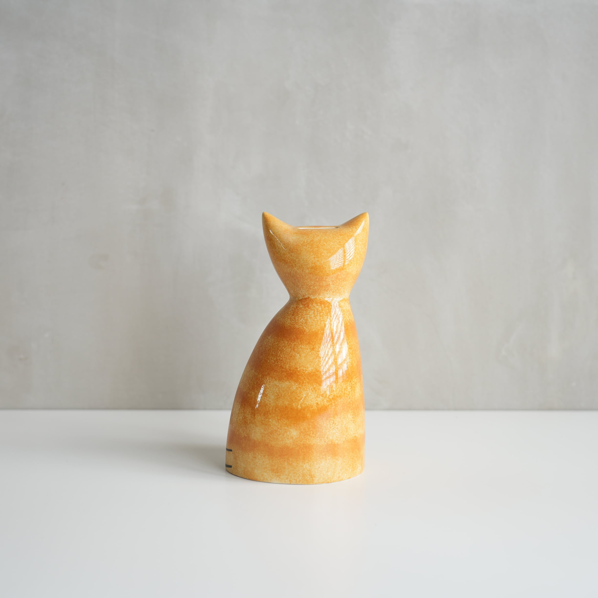 Hannah Turner Money Box Cat Yellow