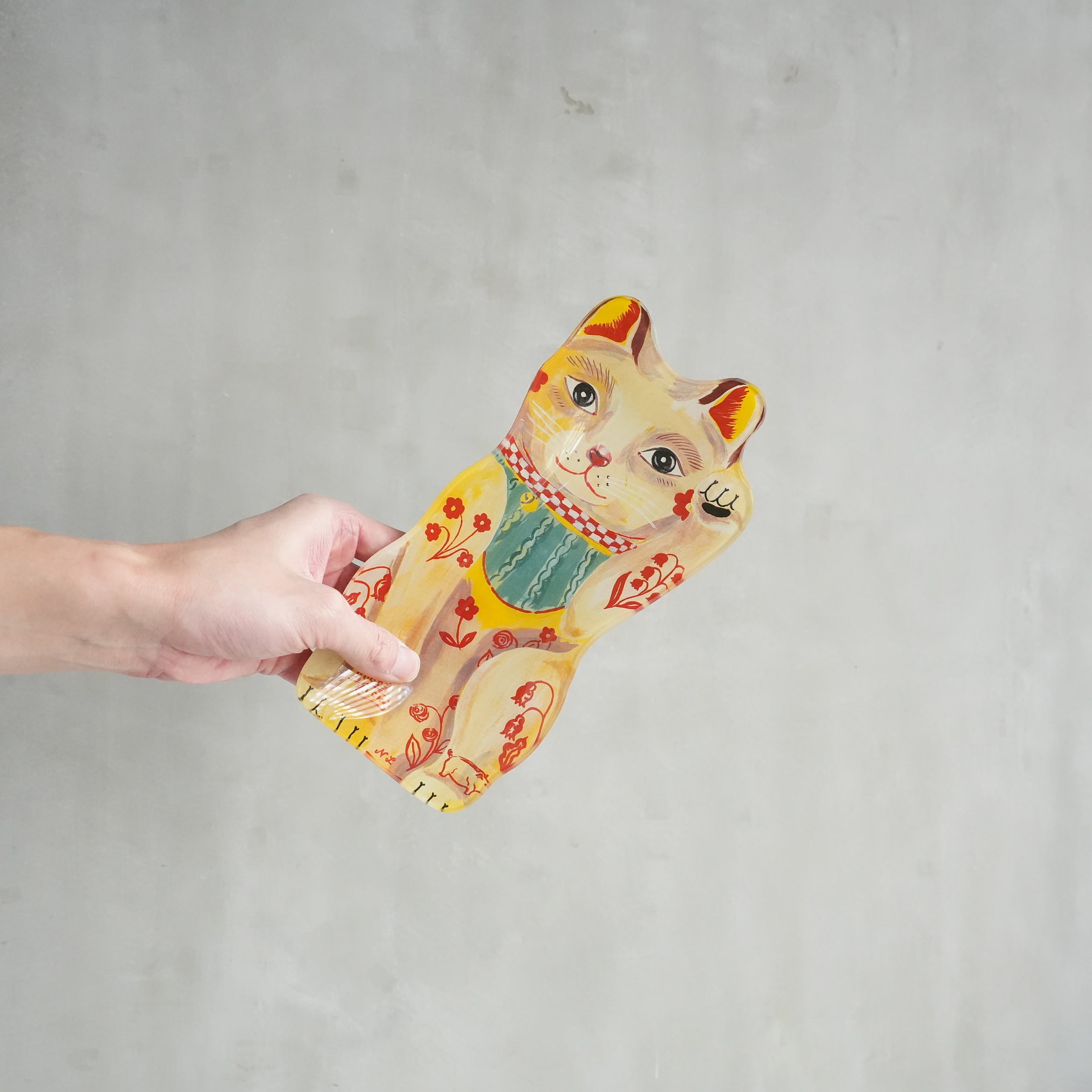 Nathalie Lete Lucky Cat Plate