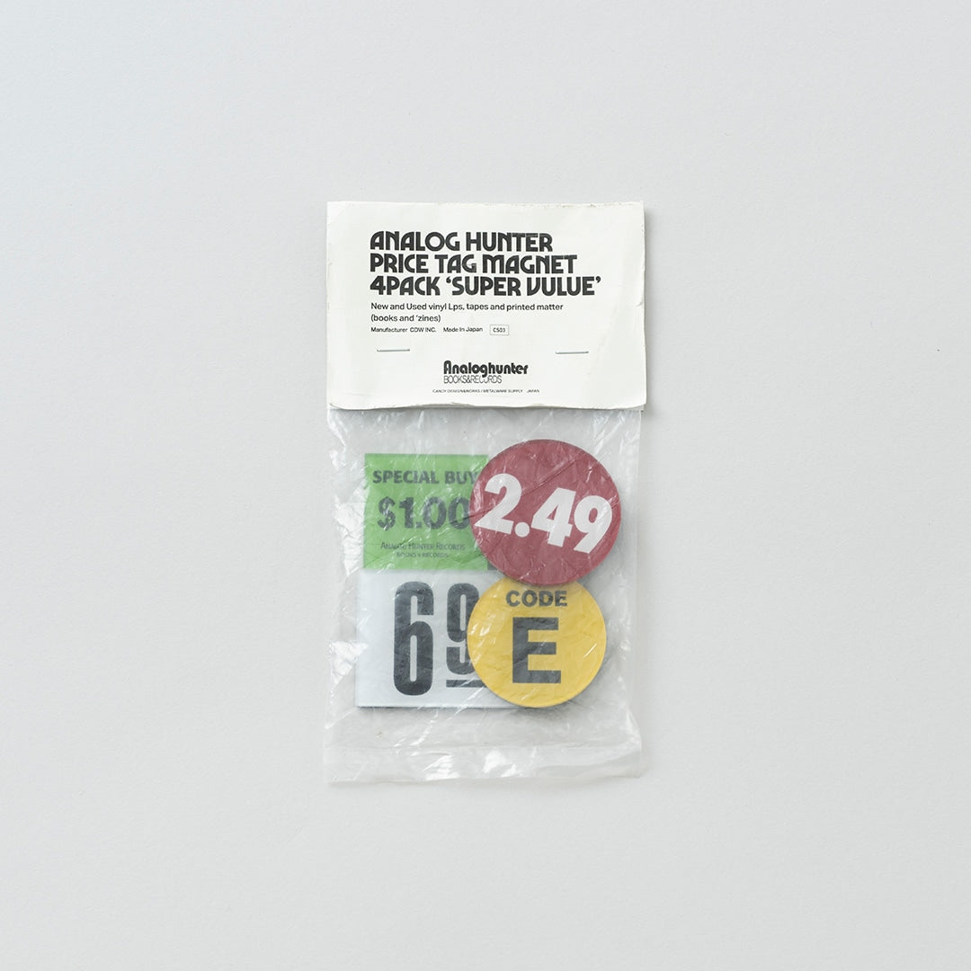 Analog Hunter Price Tag Magnet