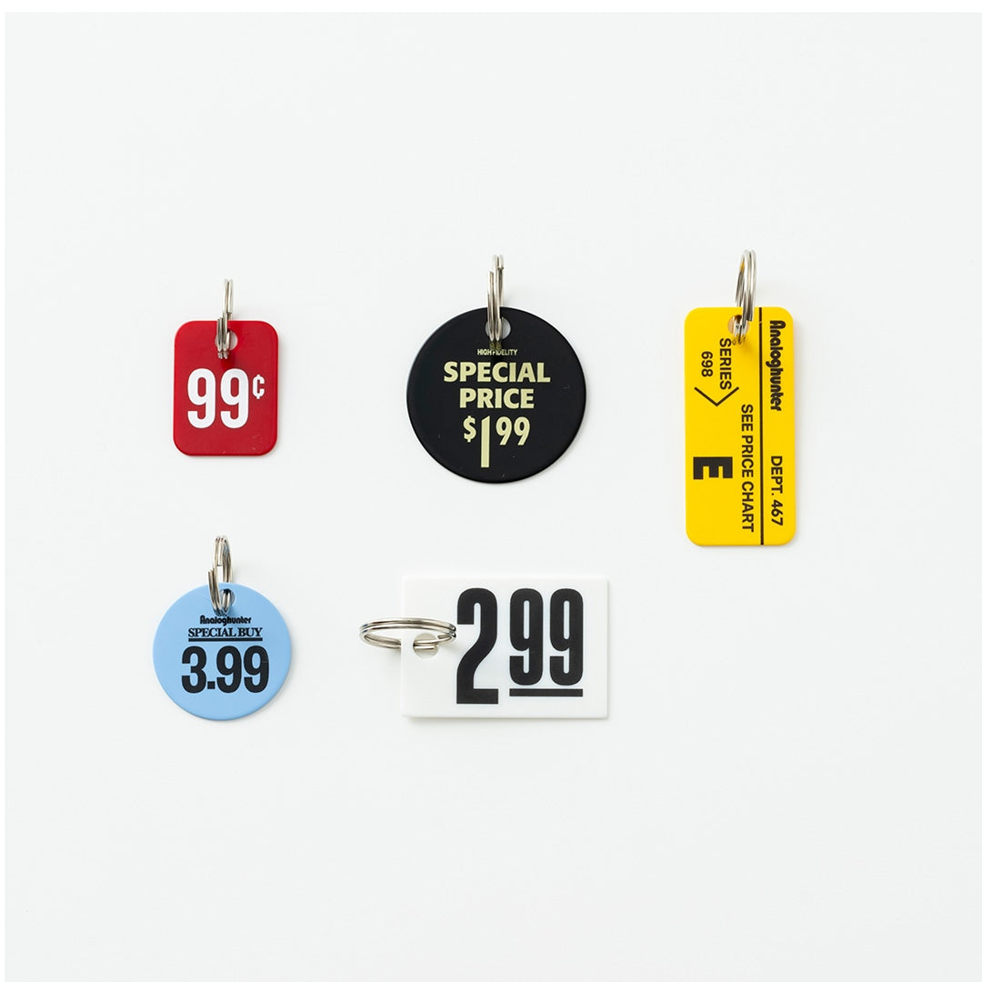 Analog Hunter Price Tag Key Plate