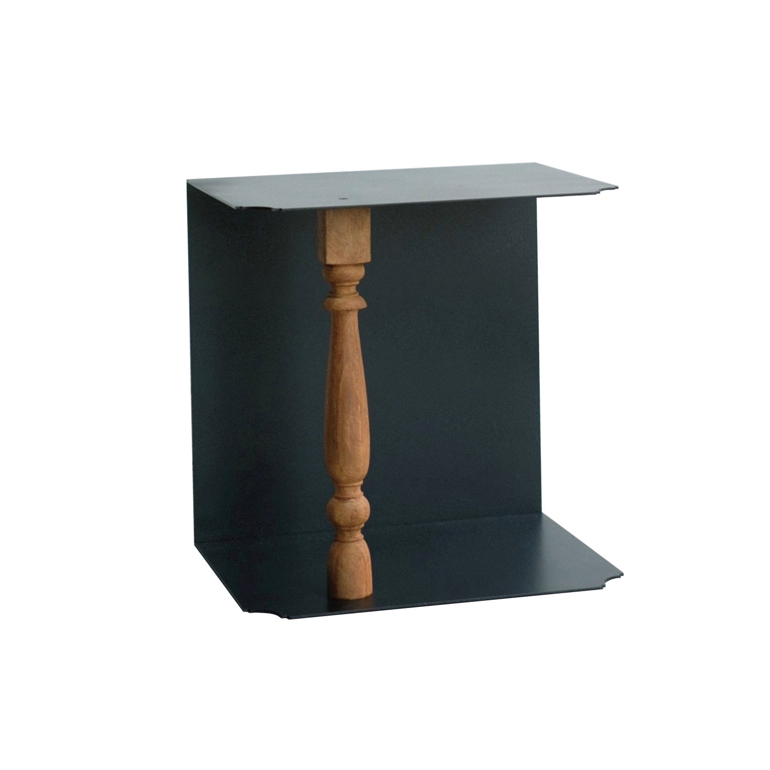 VONA wooden spindle BLOCK SHELF L