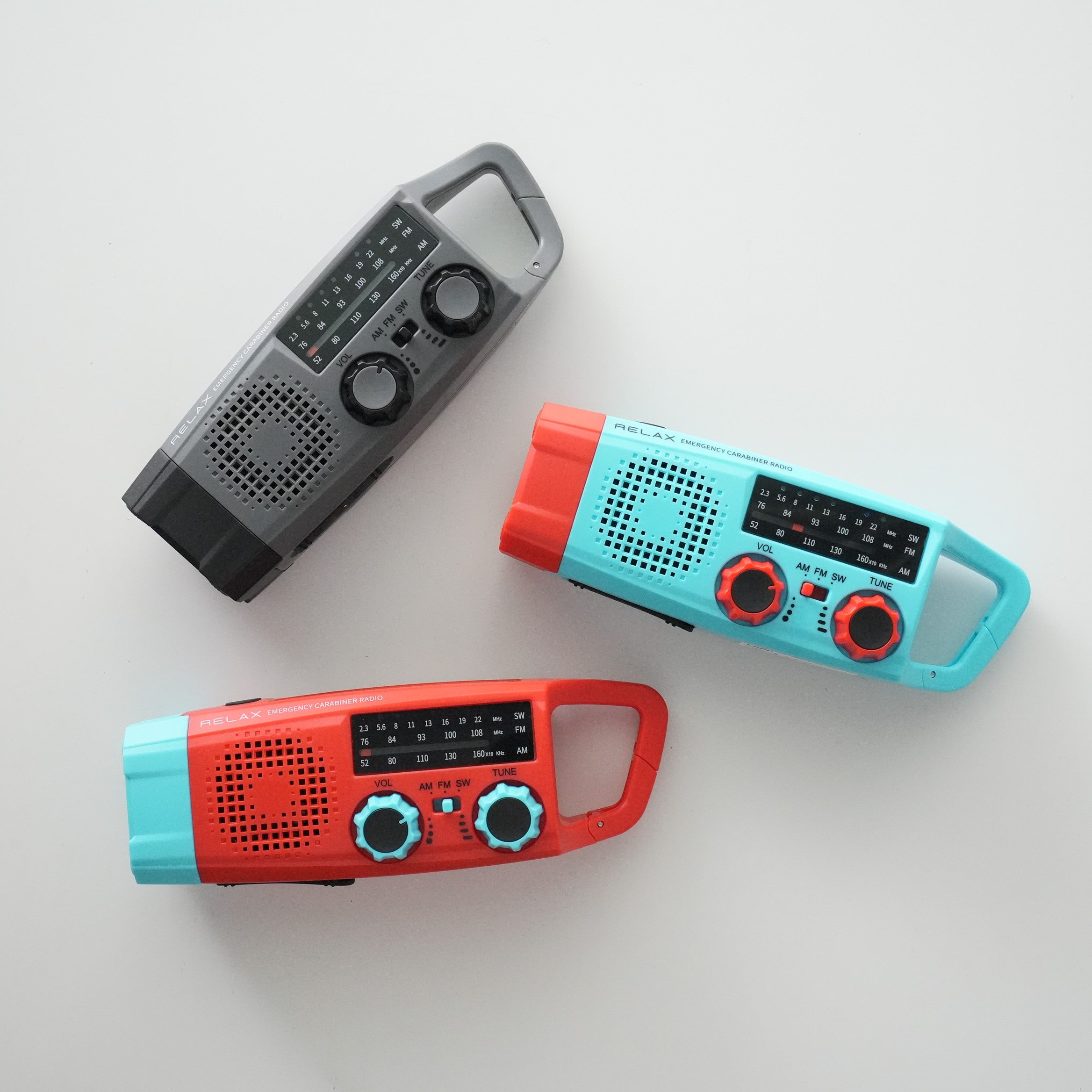 EMERGENCY CARABINER RADIO