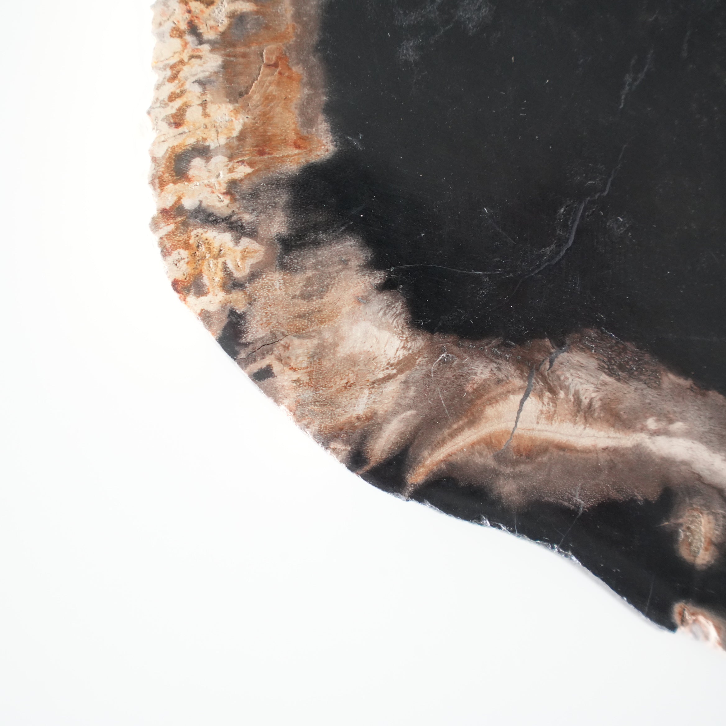 Wood Plate 20 Black A