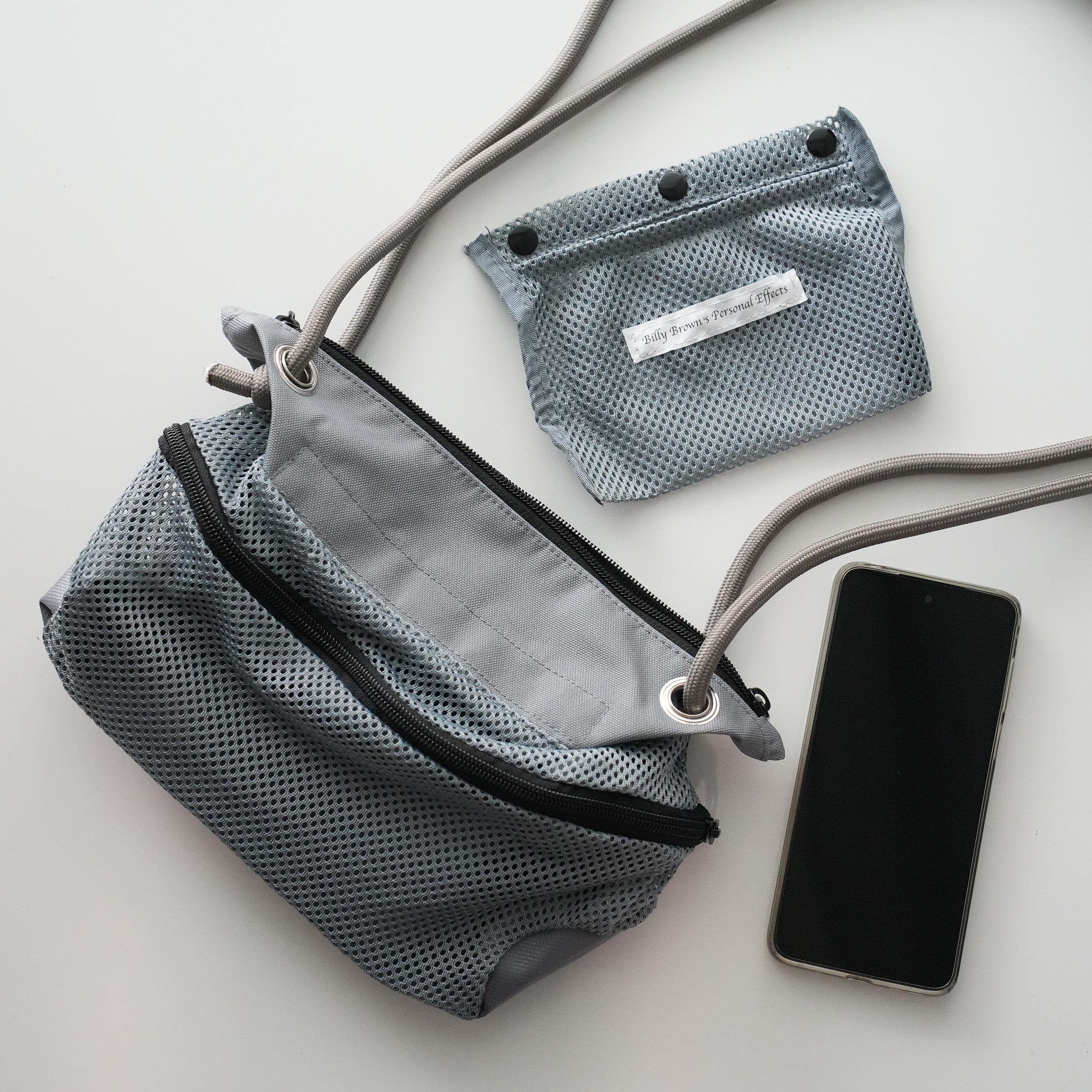CYCLE BAG MINI MESH TYPE Gray