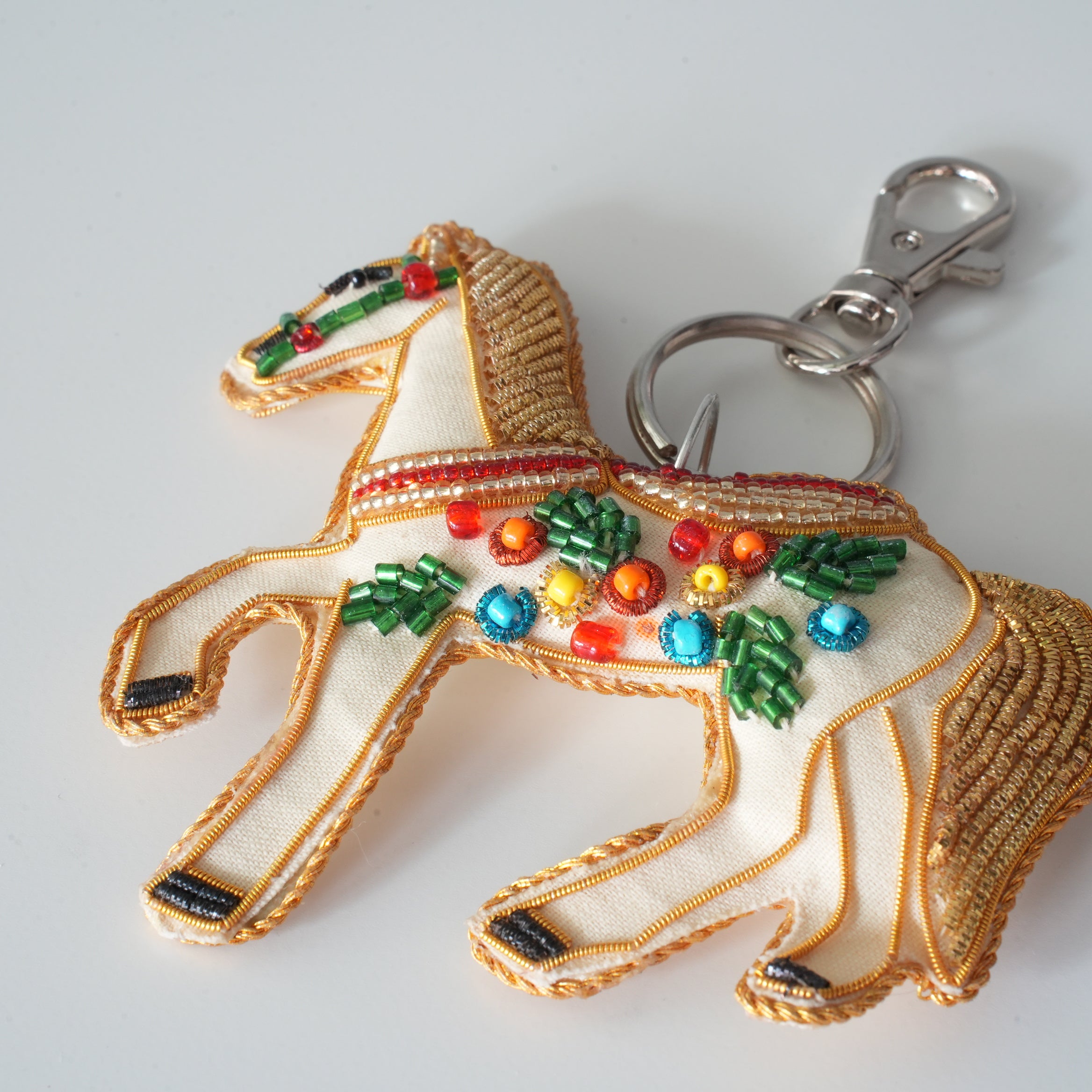 Beads Embroidery Keyholder