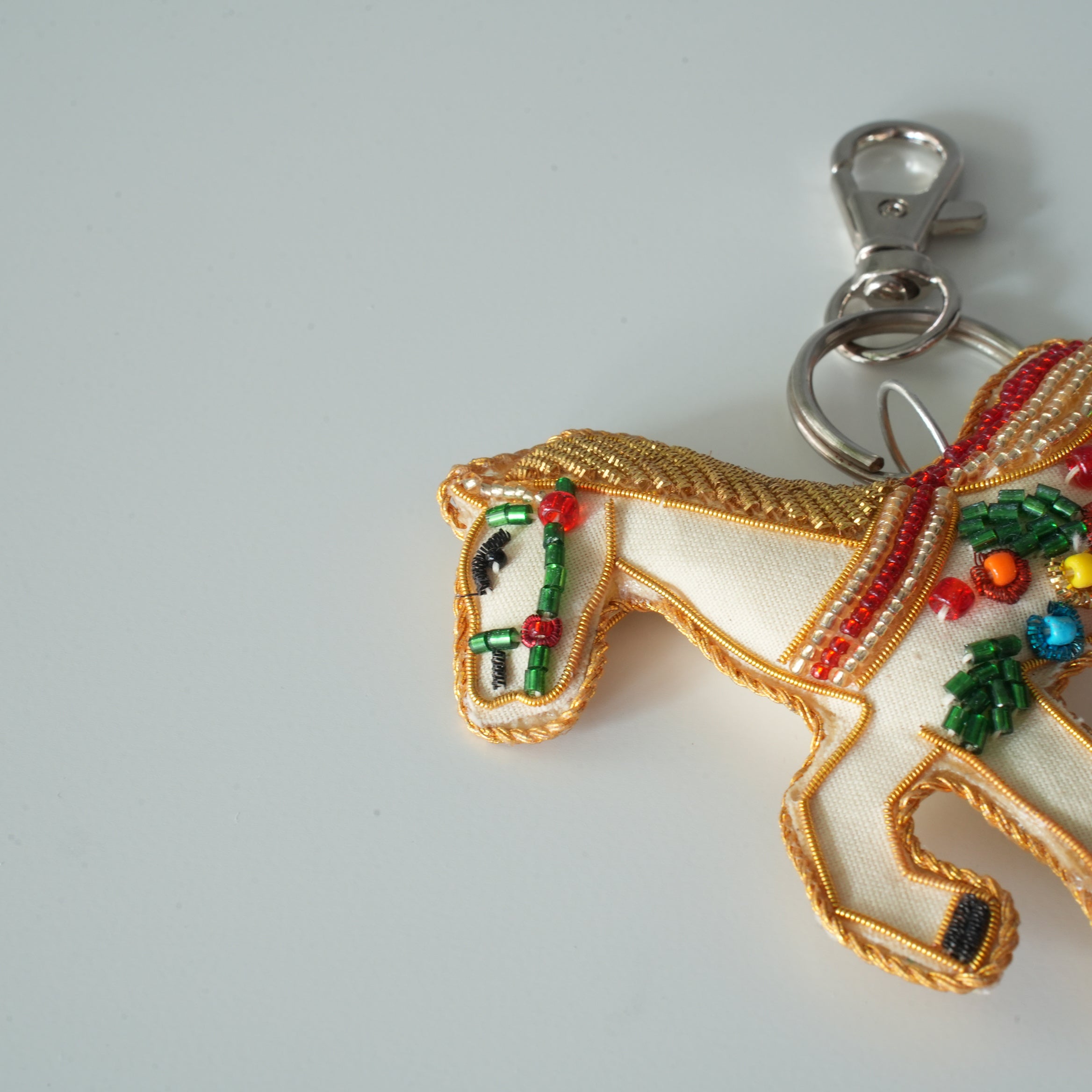 Beads Embroidery Keyholder
