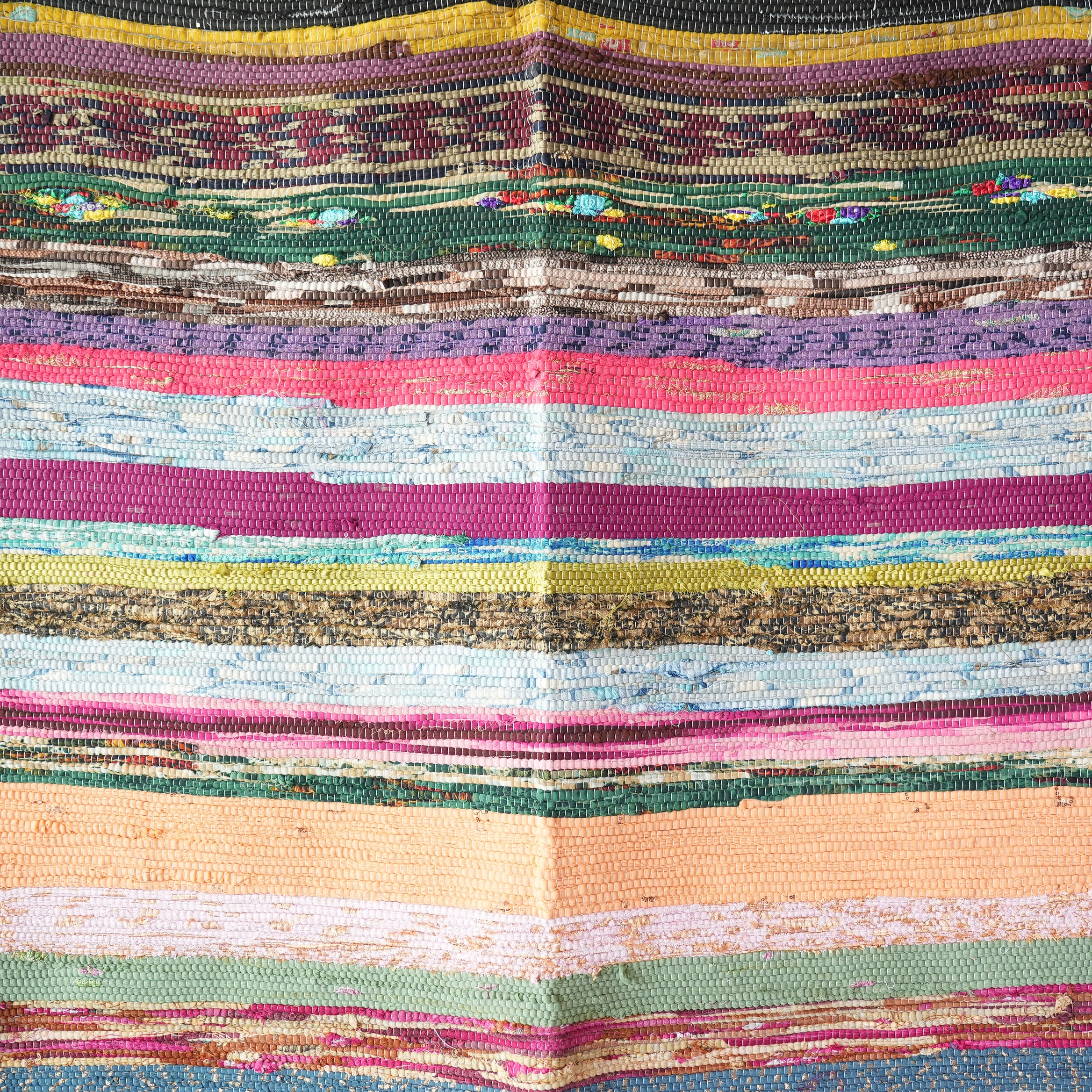SCRAP FABRIC RUG B