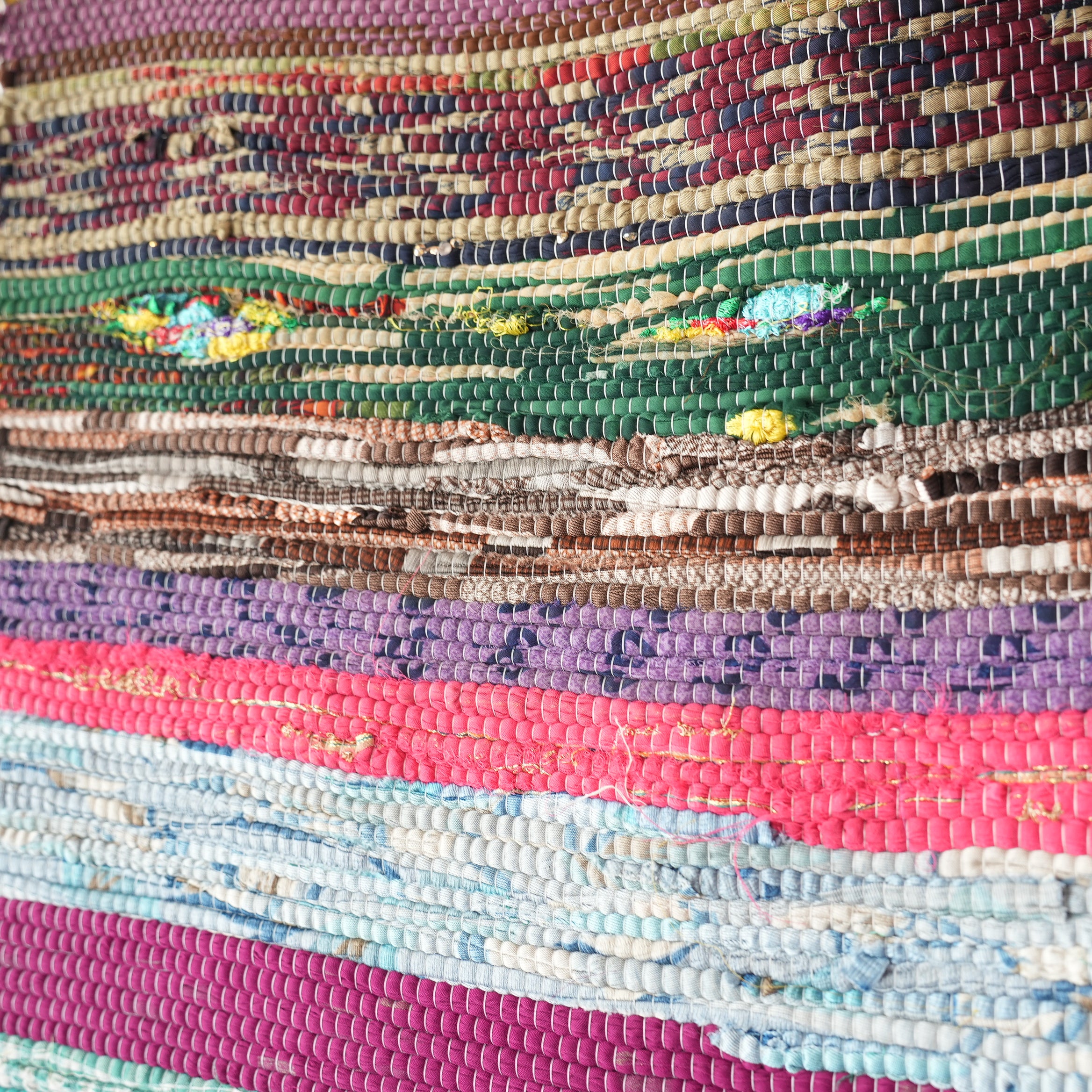 SCRAP FABRIC RUG B