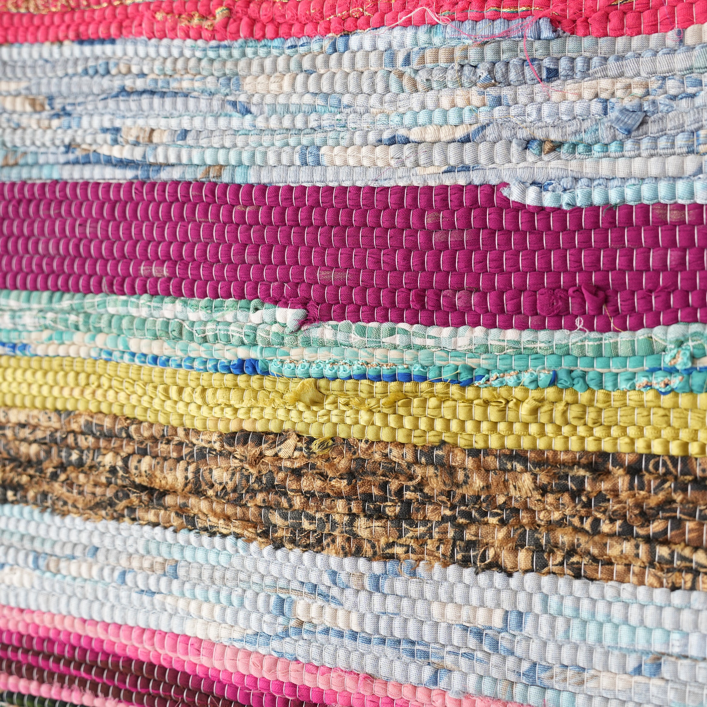 SCRAP FABRIC RUG B