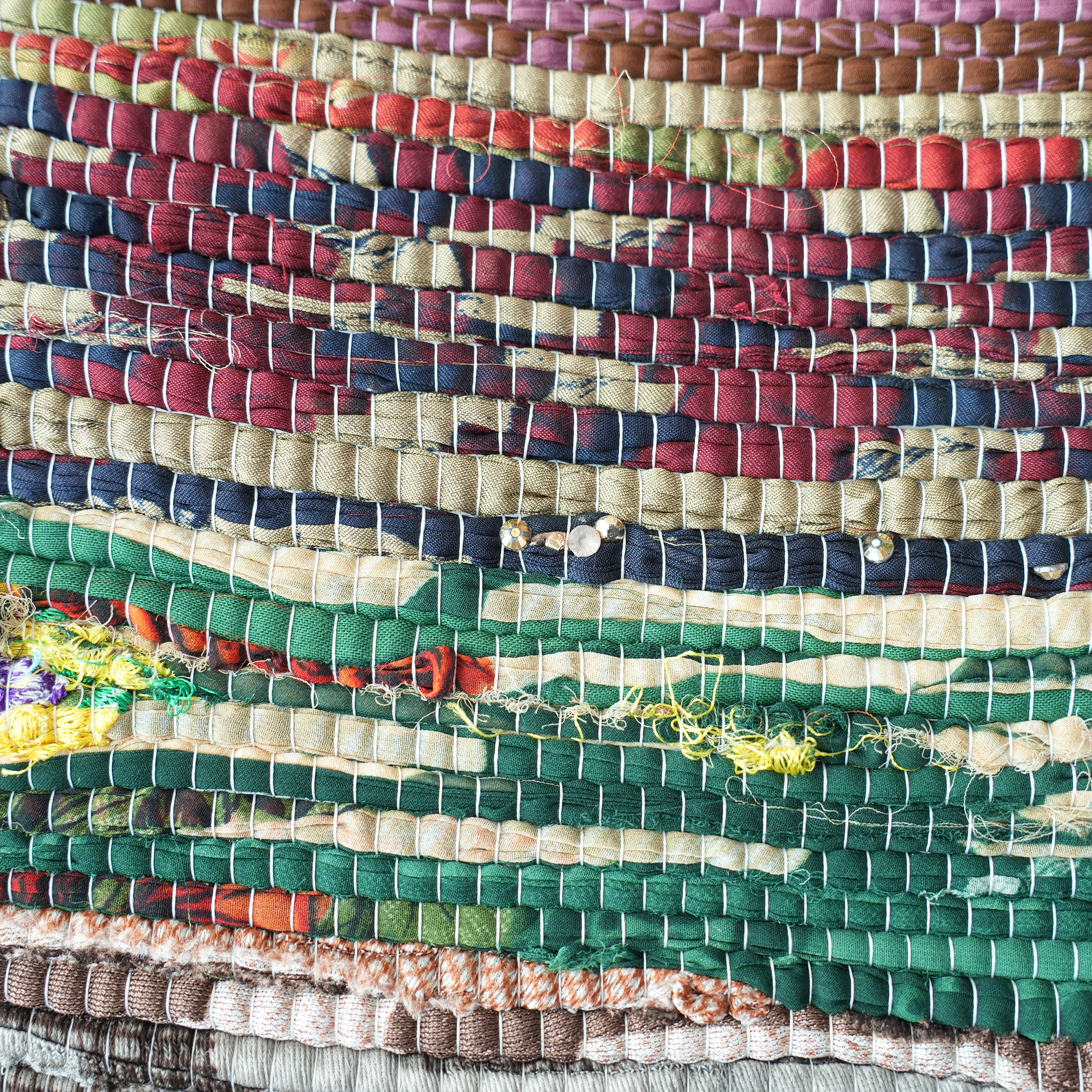 SCRAP FABRIC RUG B