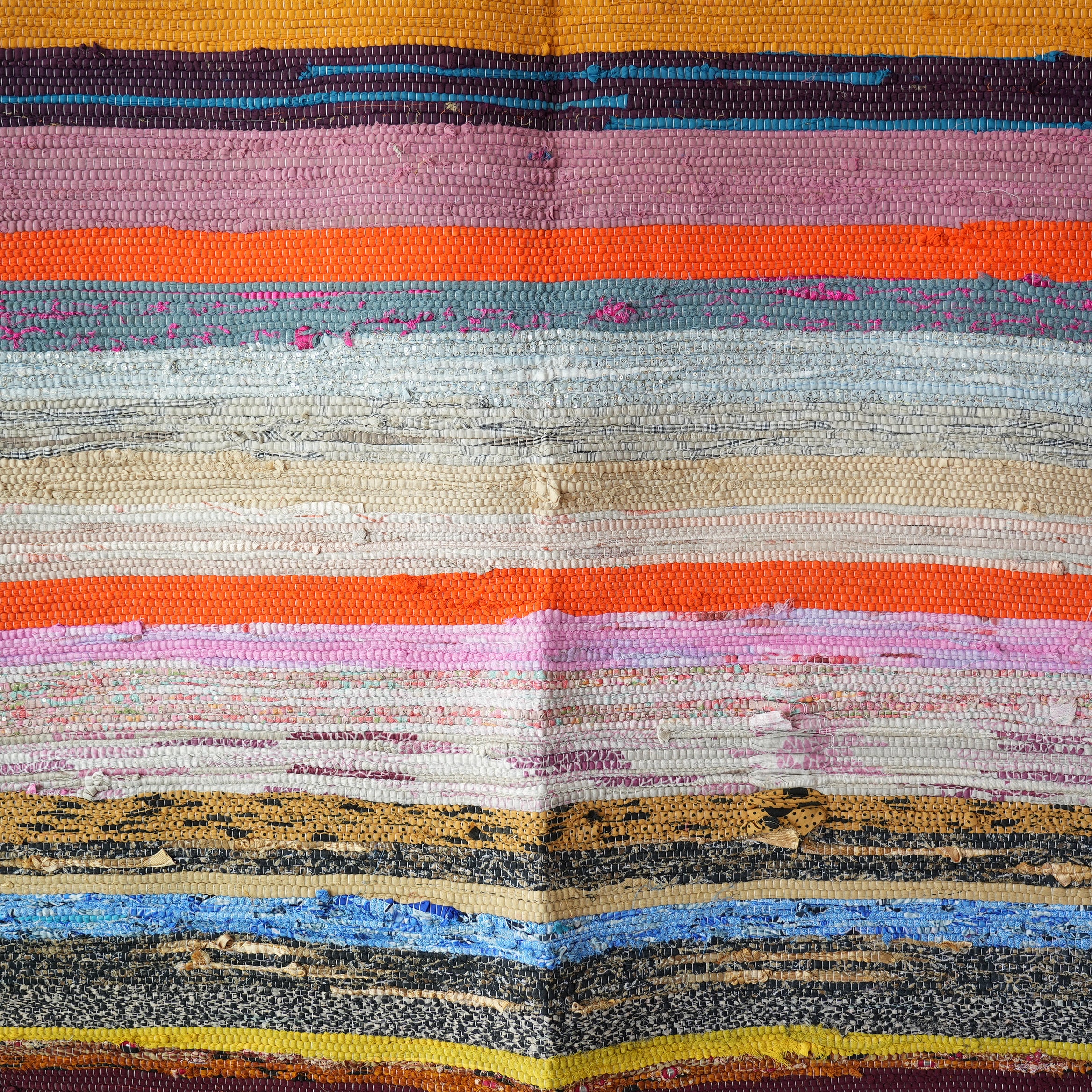 SCRAP FABRIC RUG C