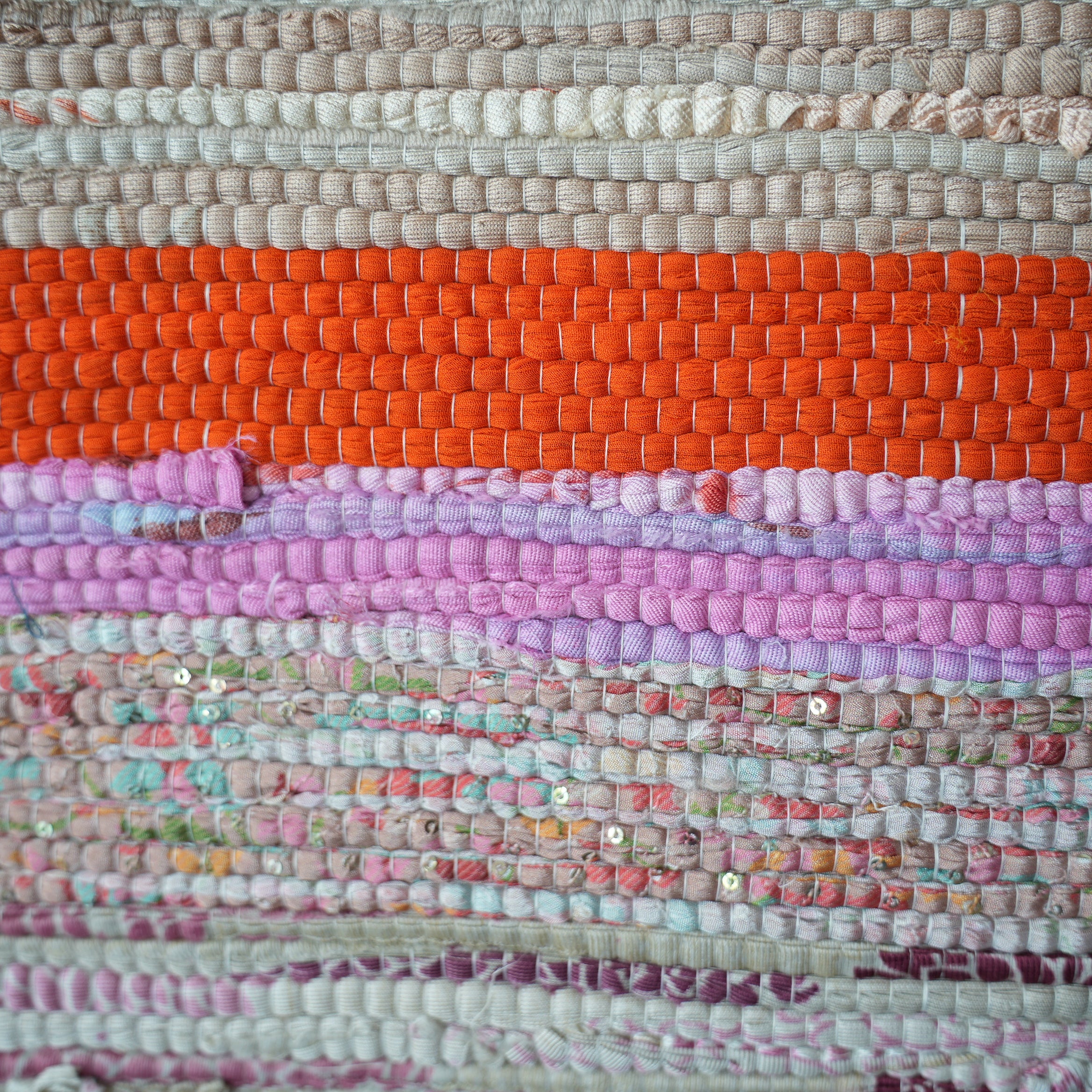 SCRAP FABRIC RUG C