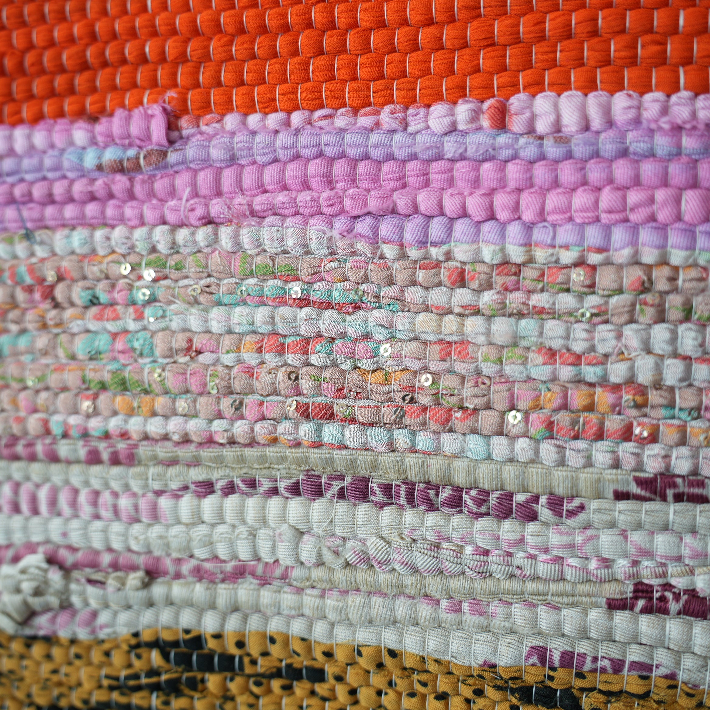 SCRAP FABRIC RUG C