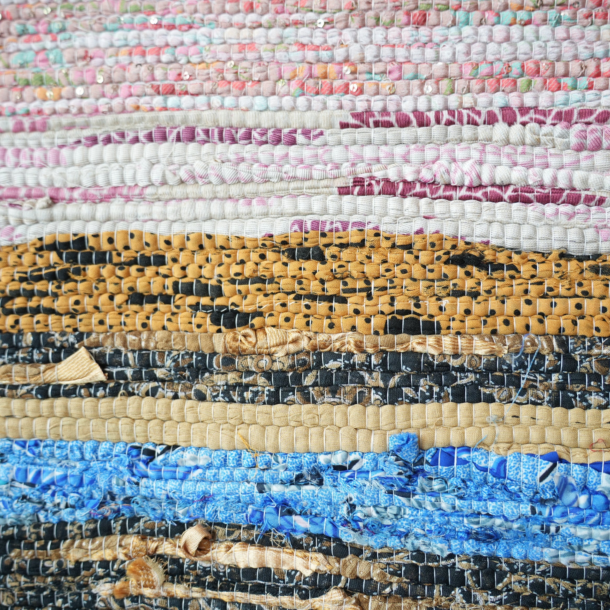 SCRAP FABRIC RUG C