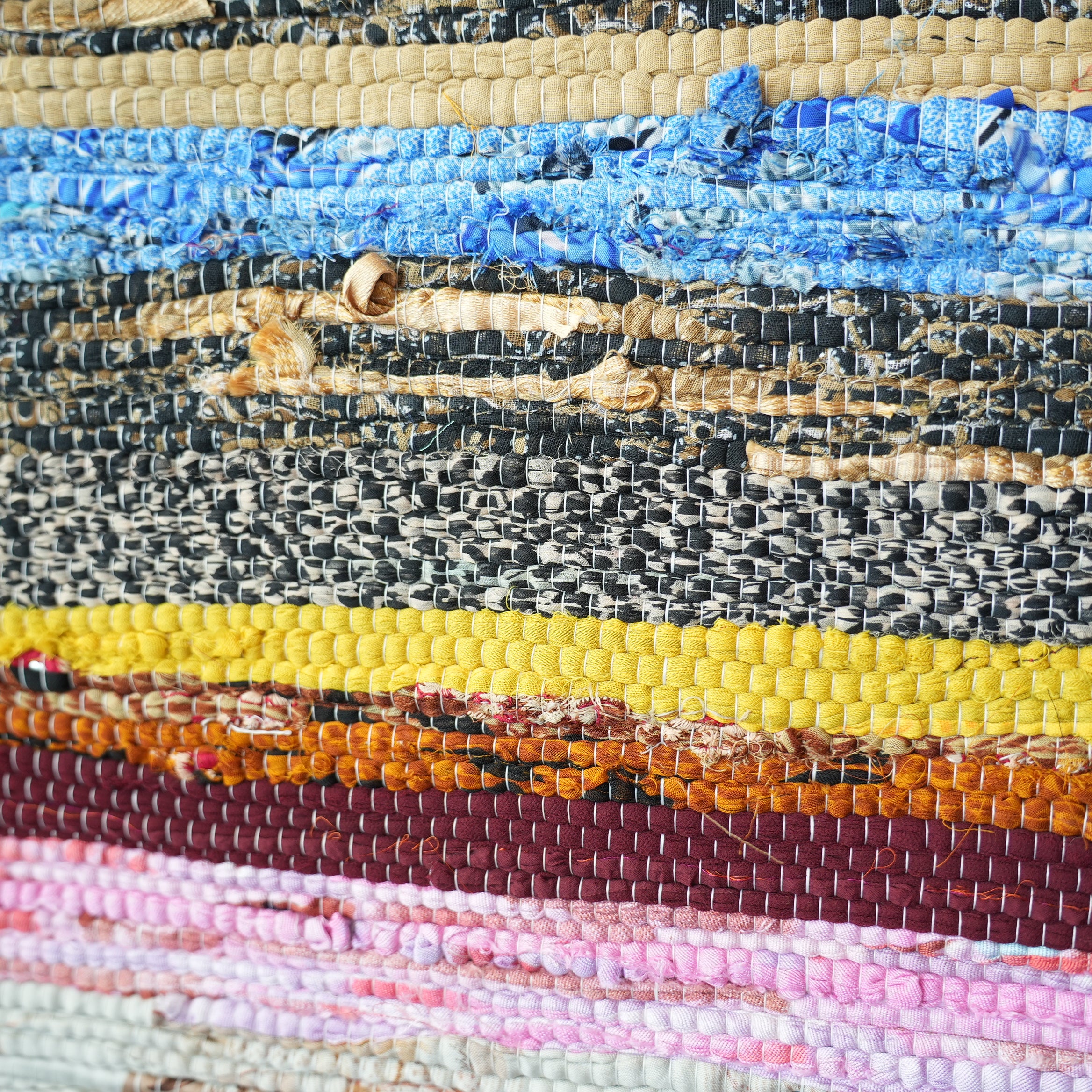 SCRAP FABRIC RUG C