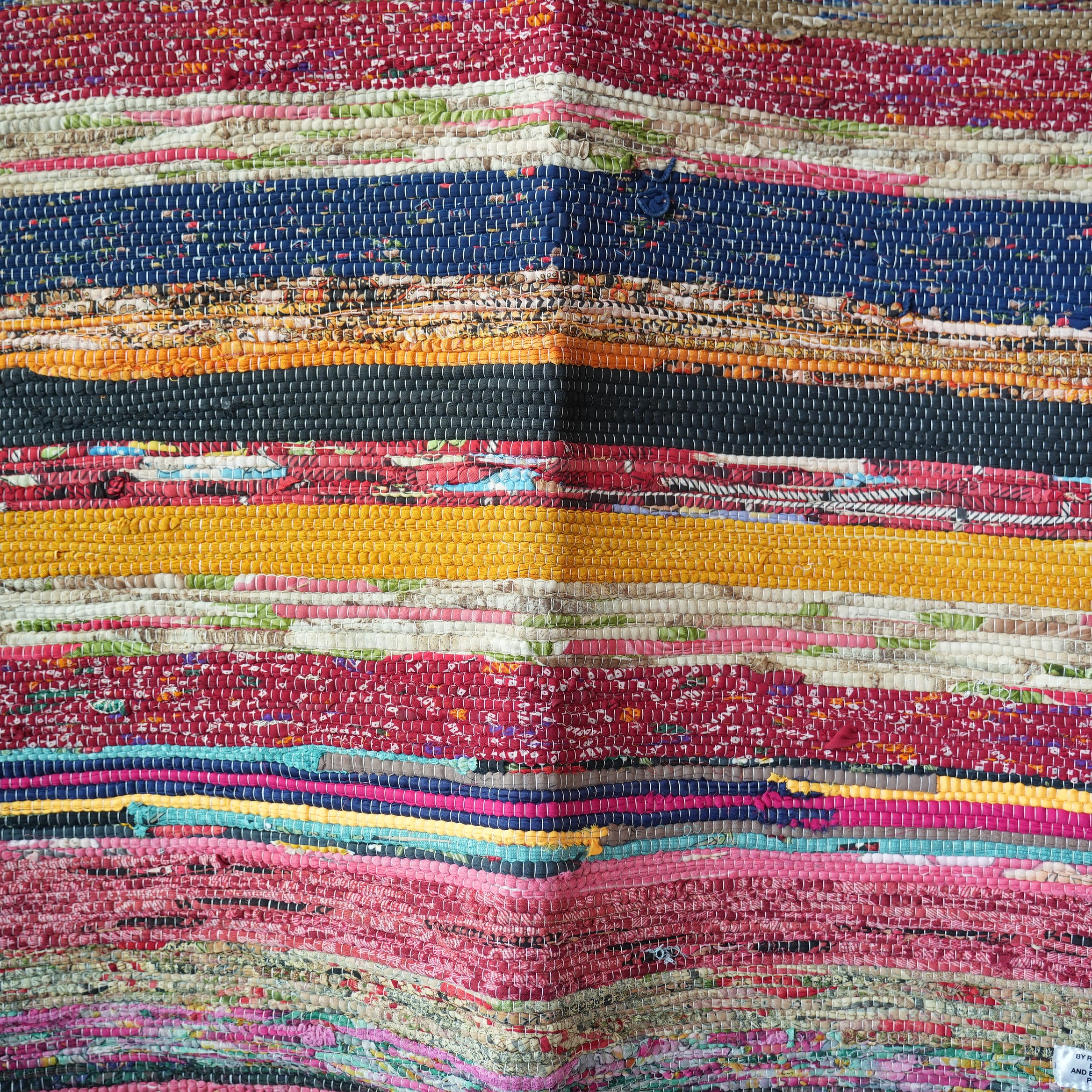 SCRAP FABRIC RUG D
