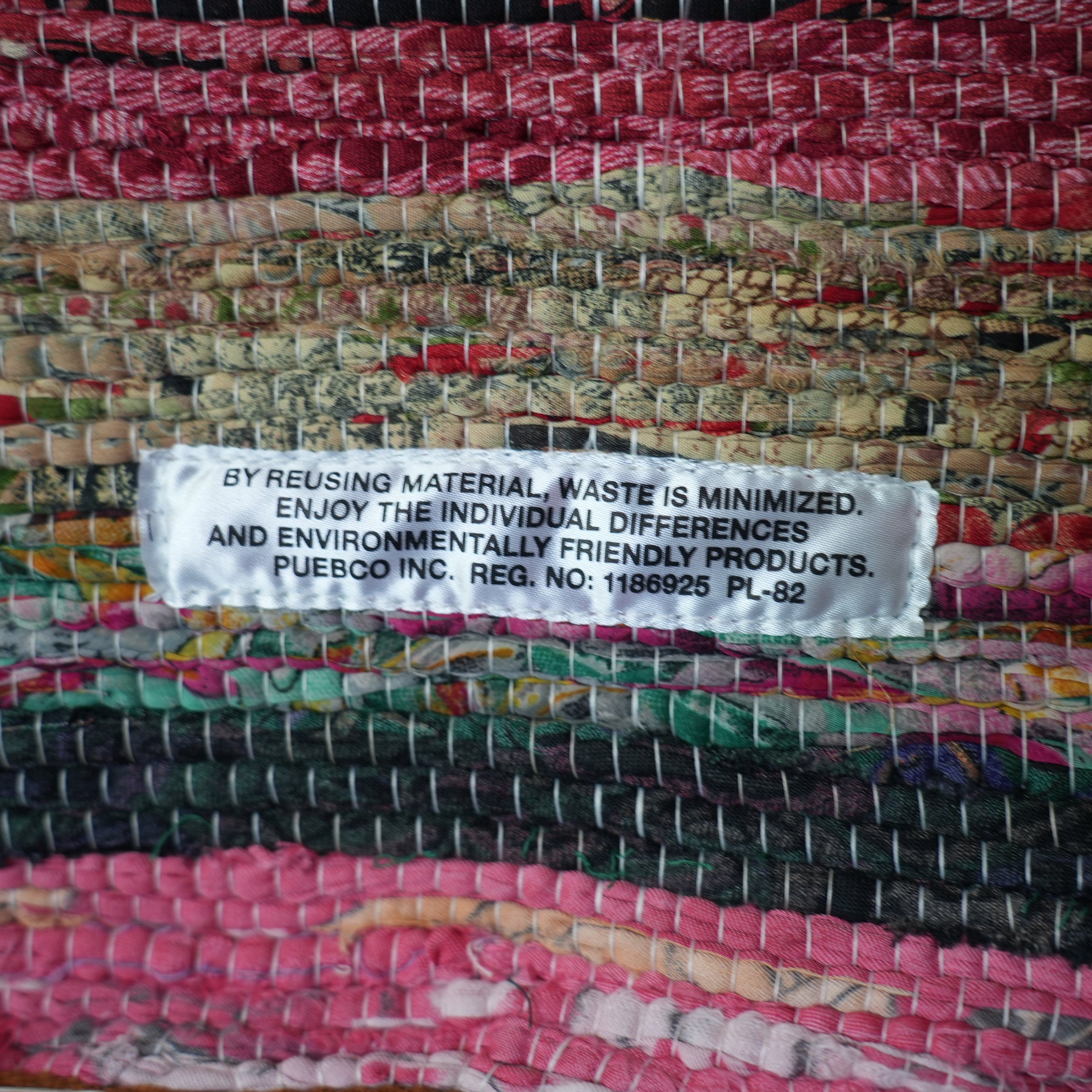 SCRAP FABRIC RUG D